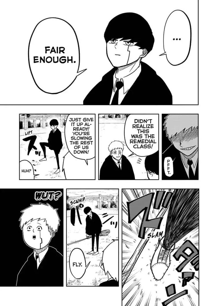 Mashle chapter 4 page 8
