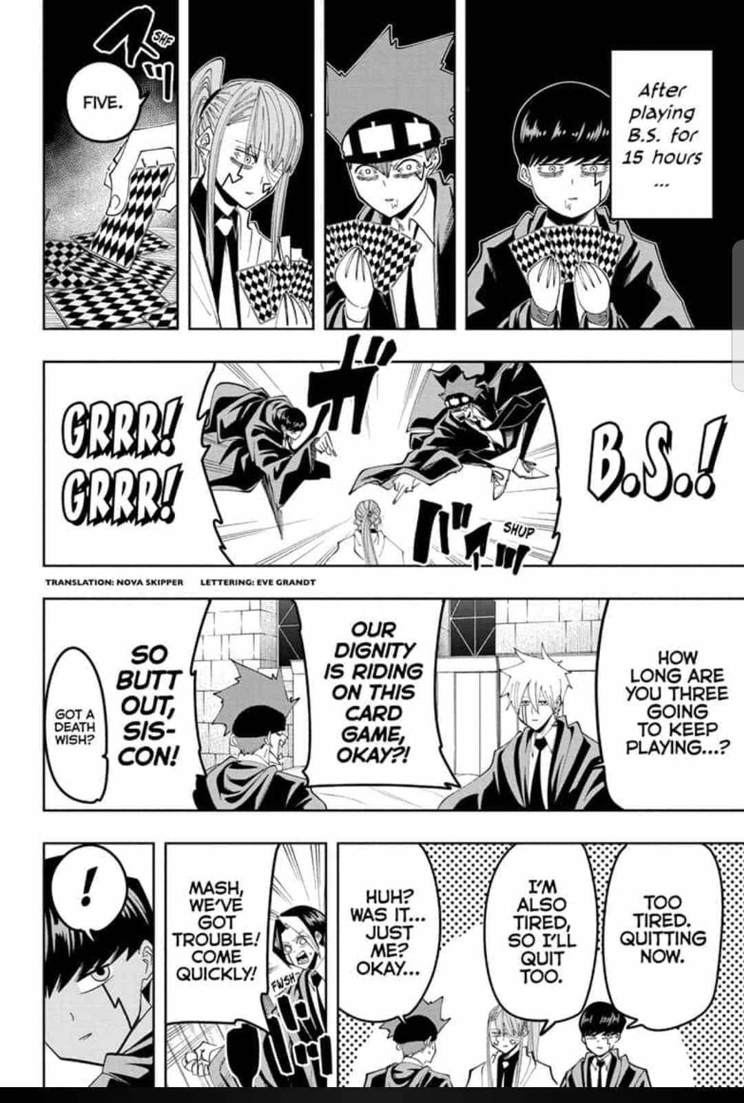 Mashle chapter 81 page 1