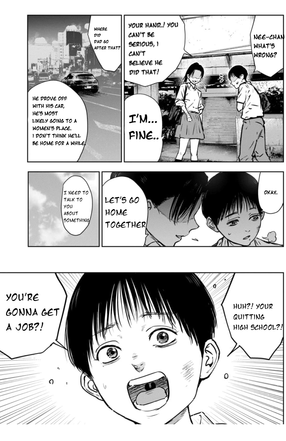 Massacre Happy End - The Blue Chapter chapter 1 page 18