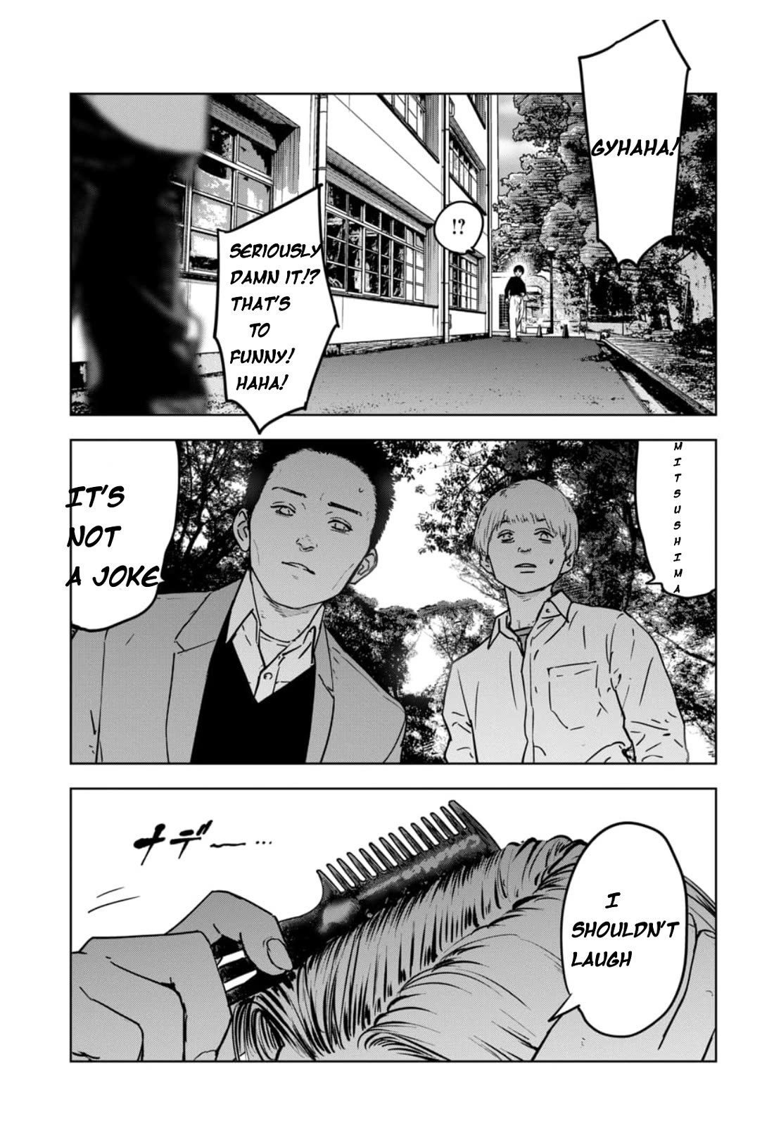 Massacre Happy End - The Blue Chapter chapter 4 page 12