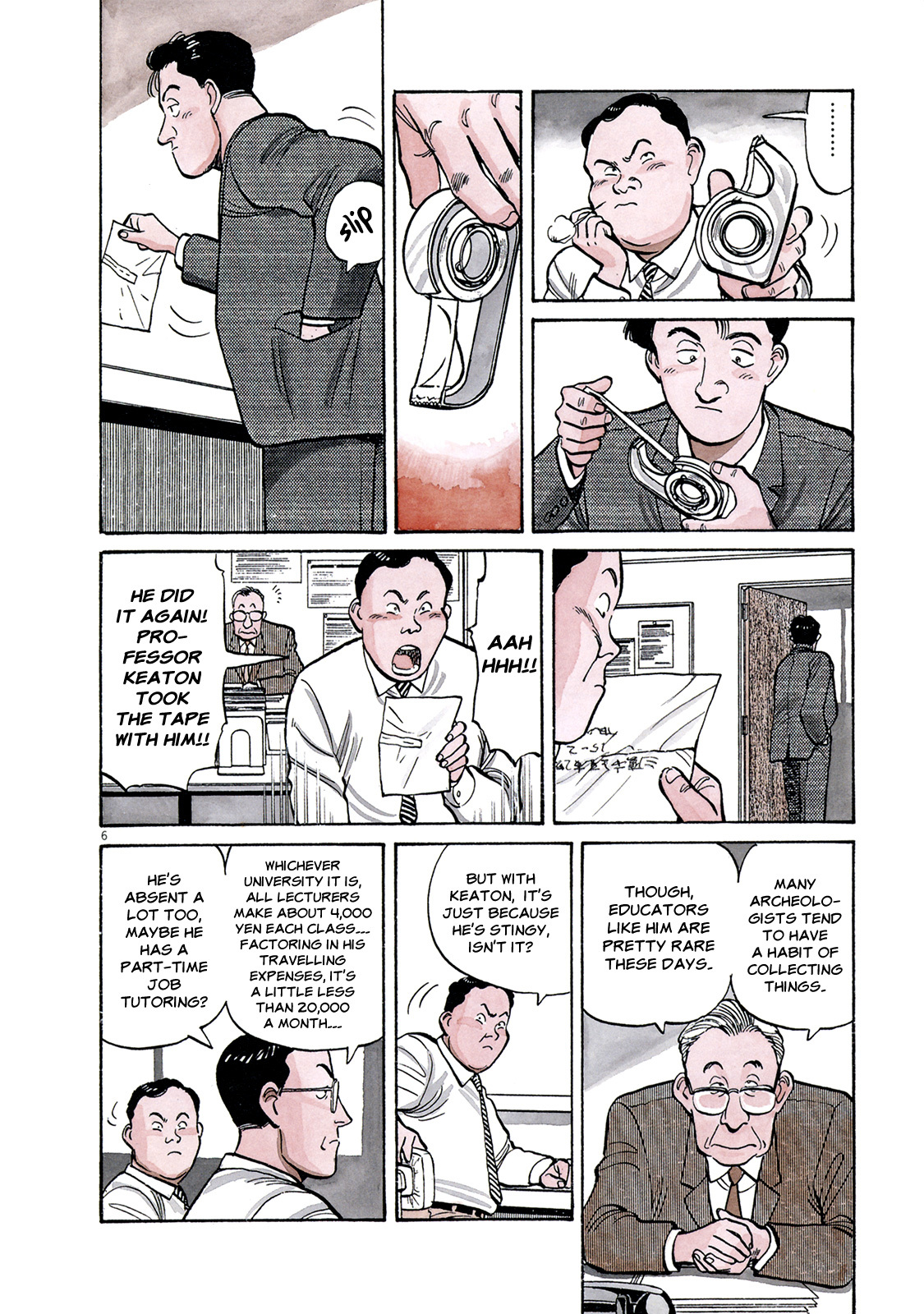 Master Keaton chapter 1 page 10