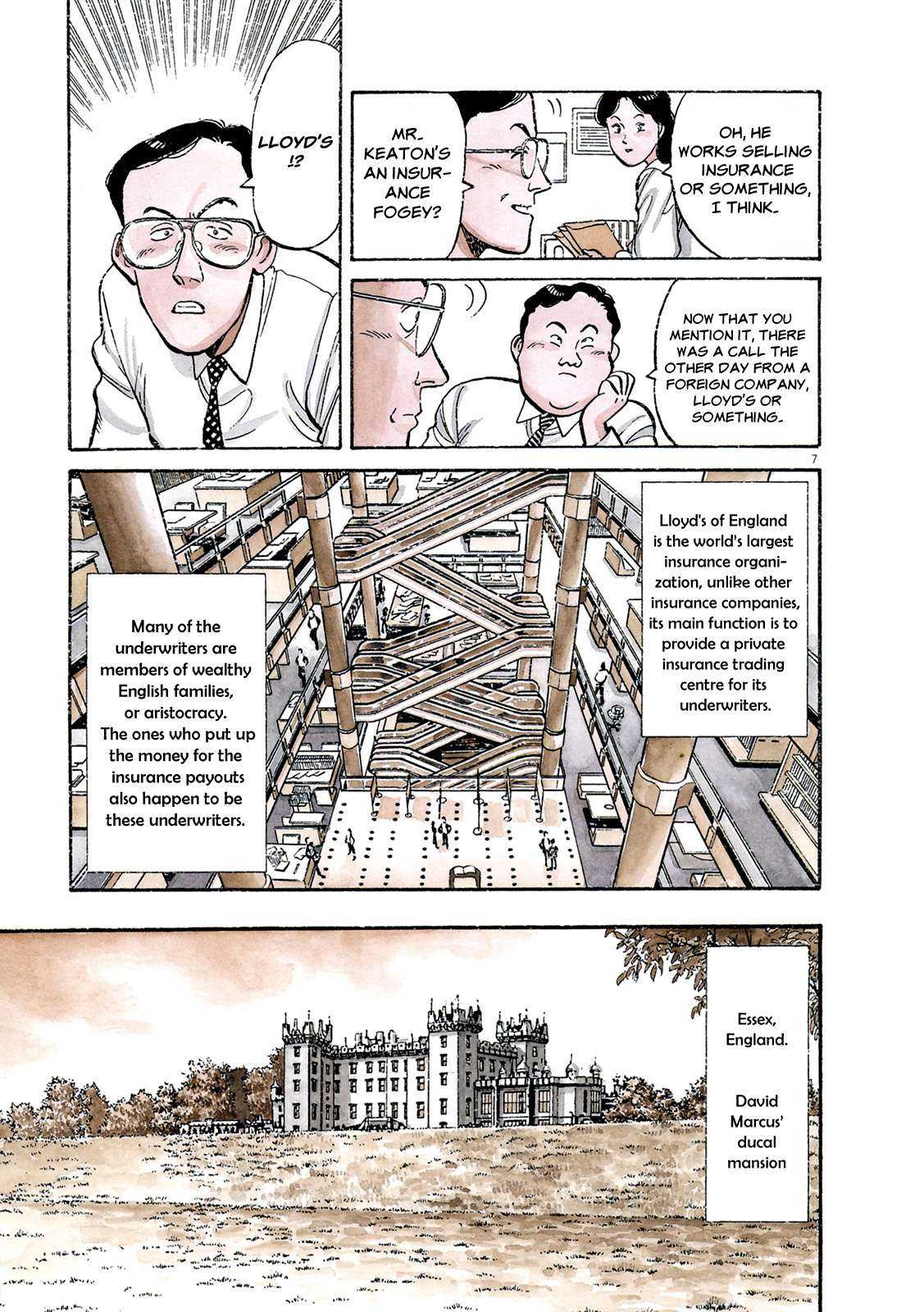 Master Keaton chapter 1 page 11