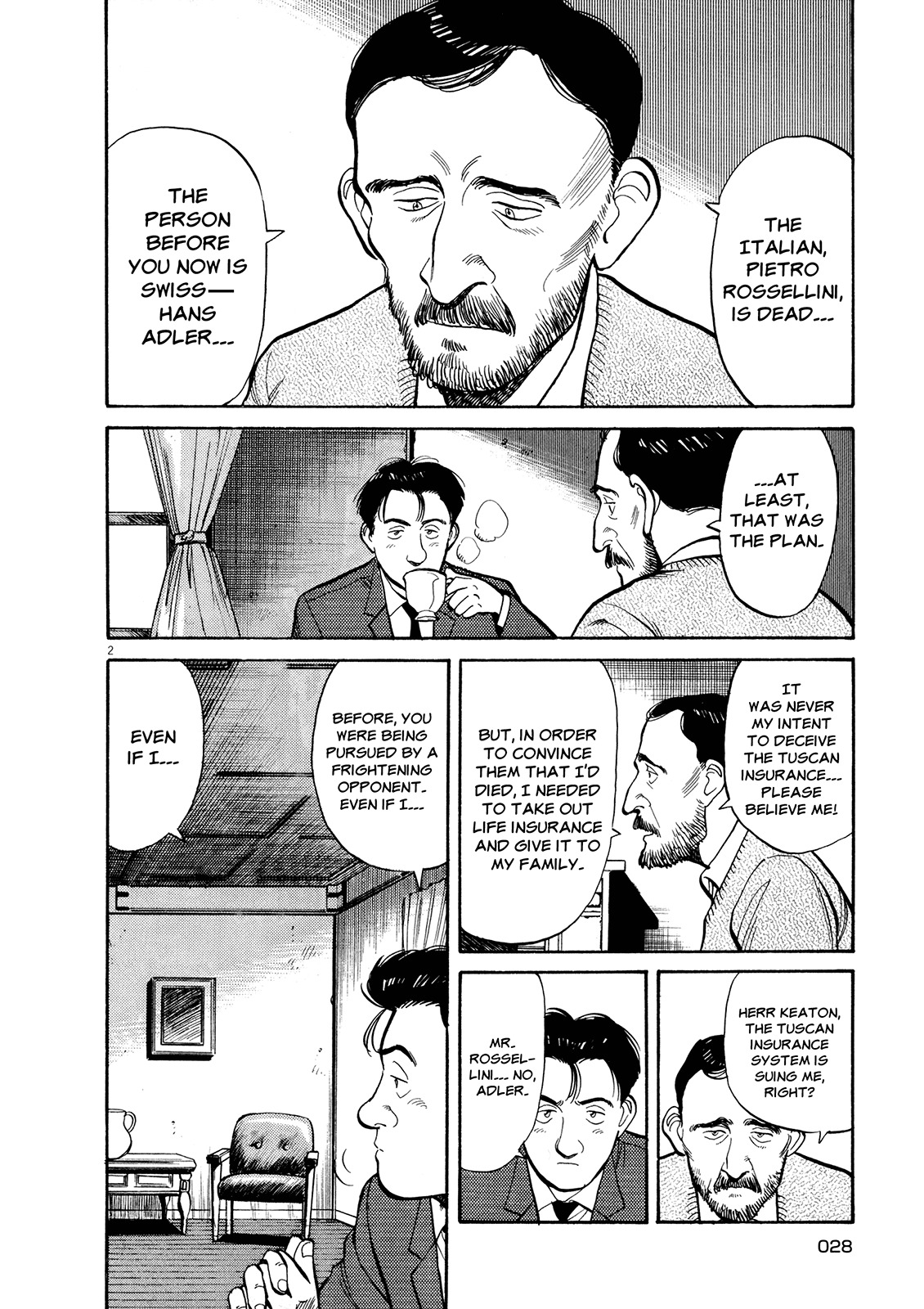 Master Keaton chapter 14 page 2