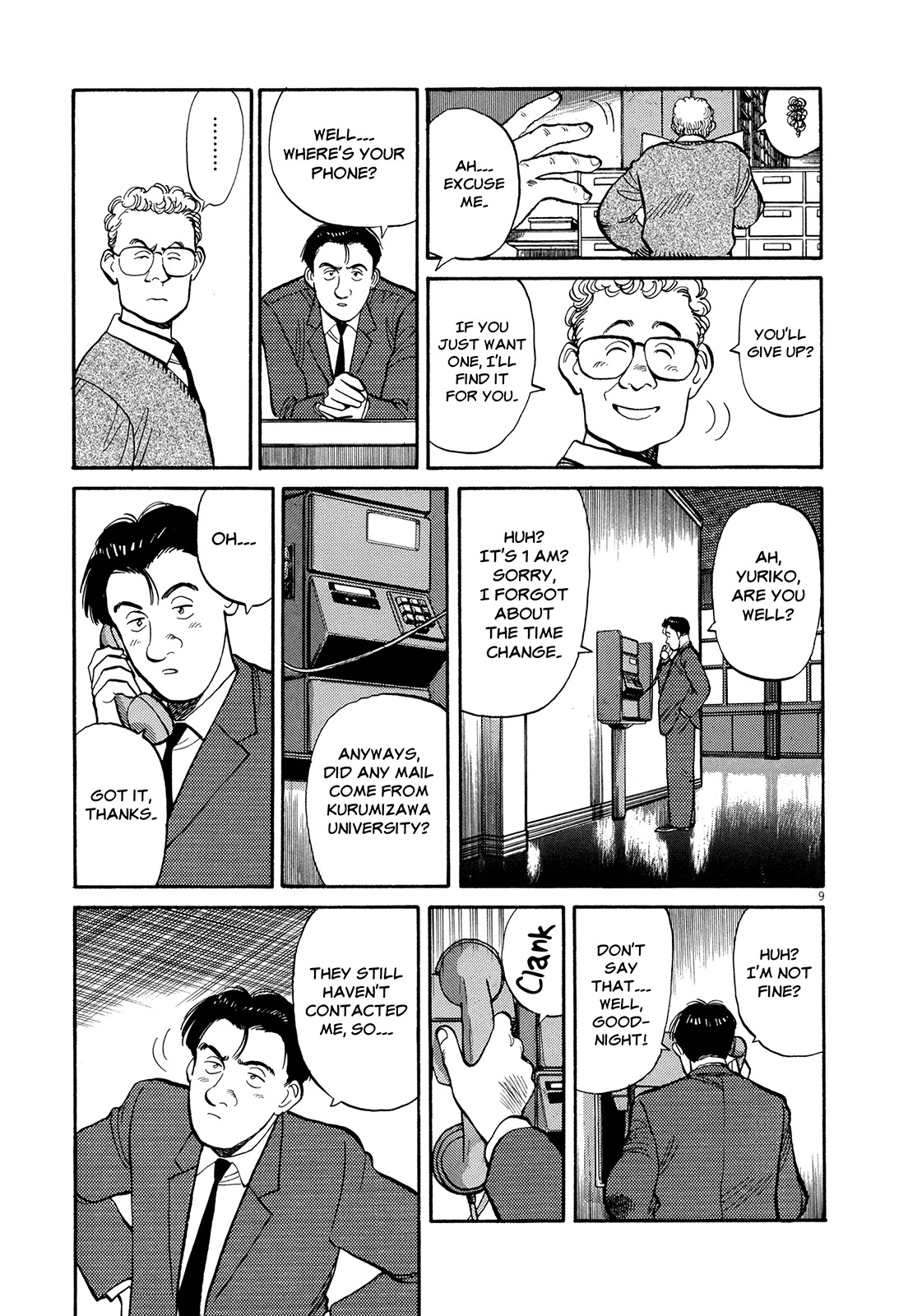 Master Keaton chapter 14 page 9