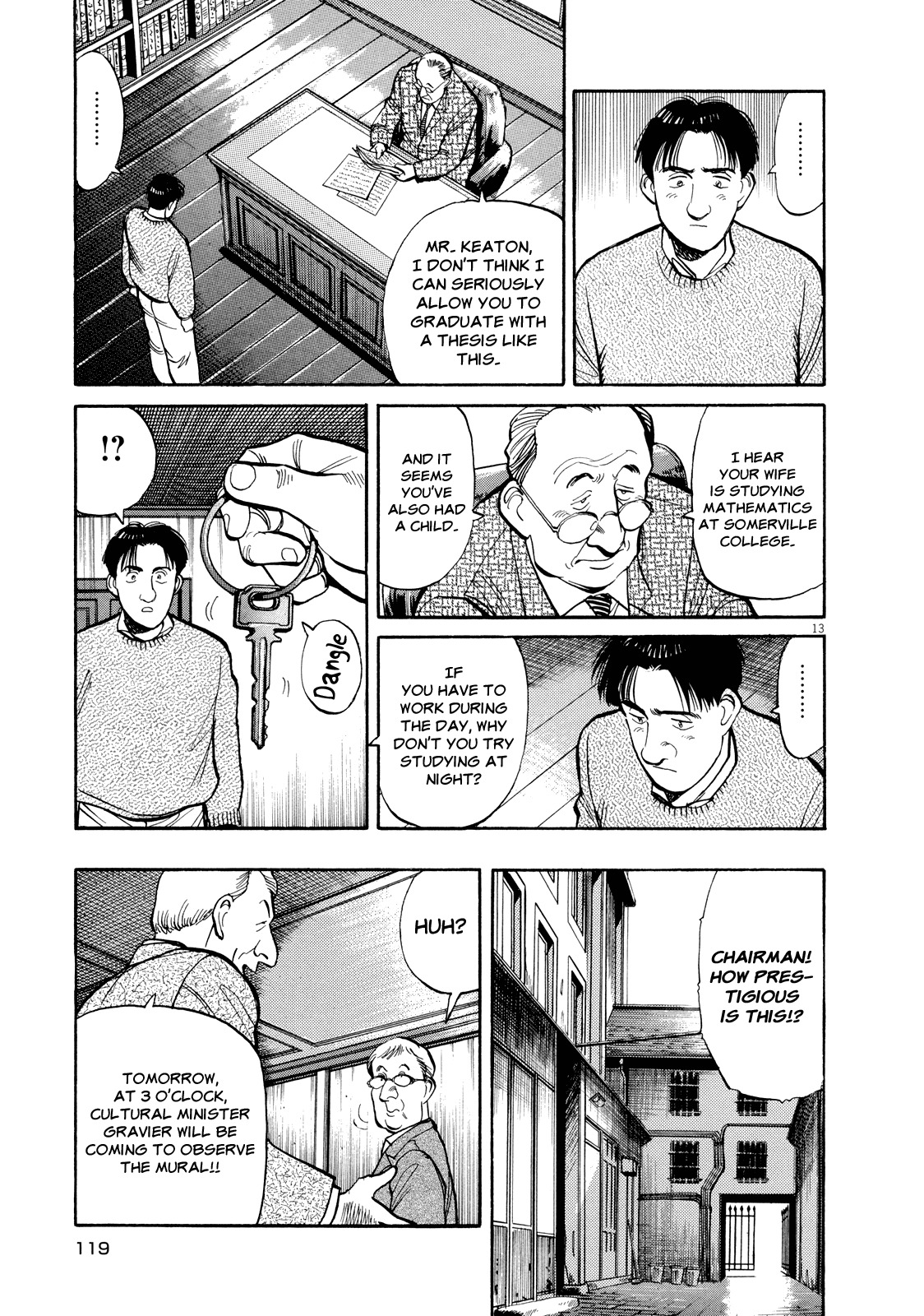 Master Keaton chapter 17 page 13