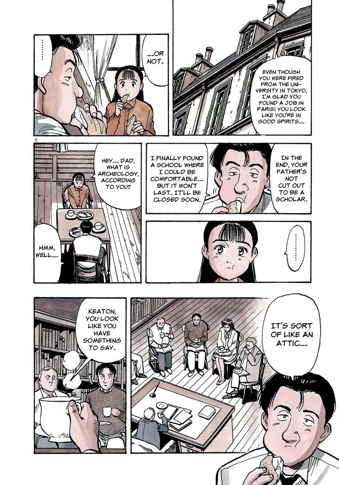 Master Keaton chapter 17 page 8