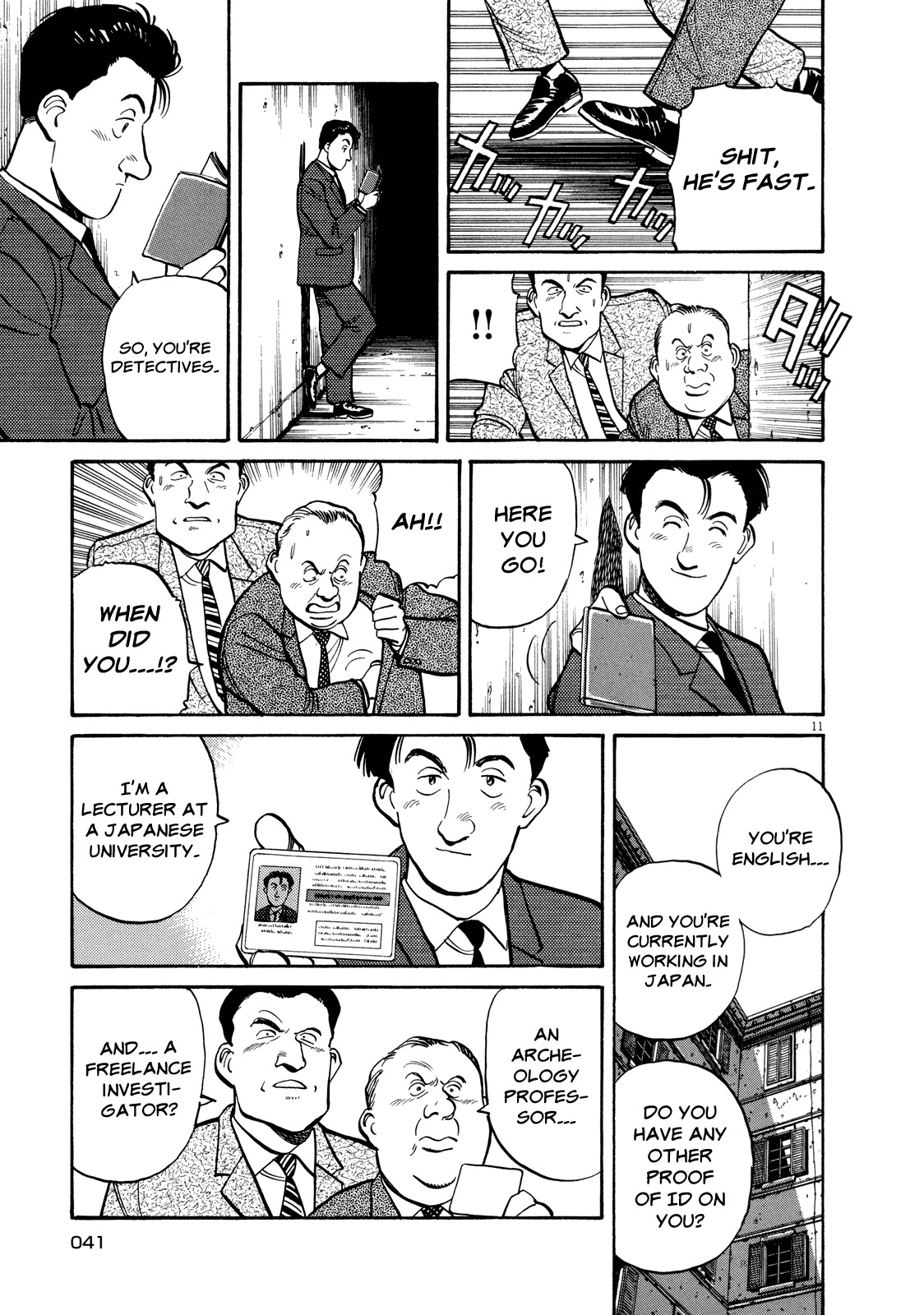 Master Keaton chapter 2 page 11