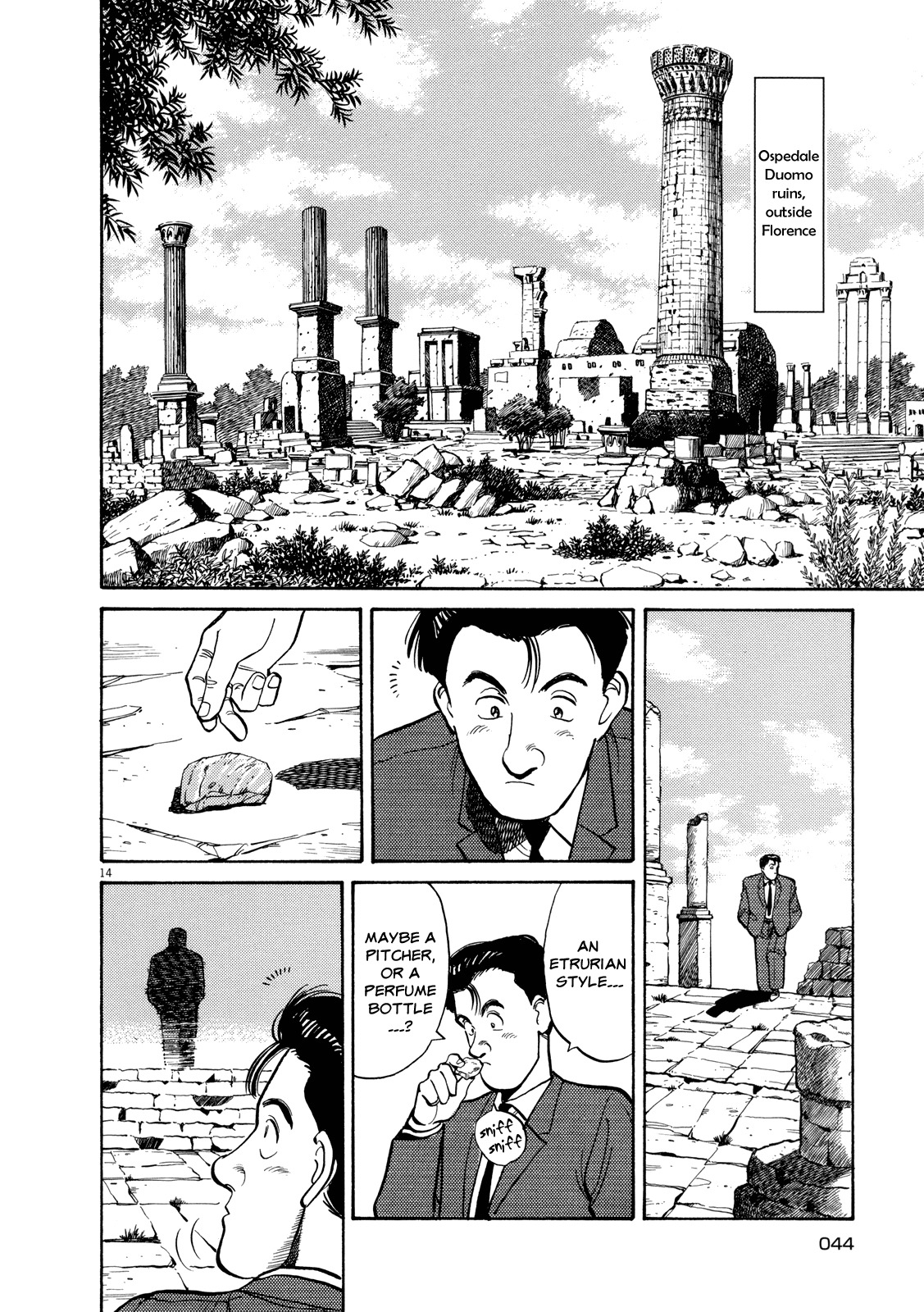 Master Keaton chapter 2 page 14