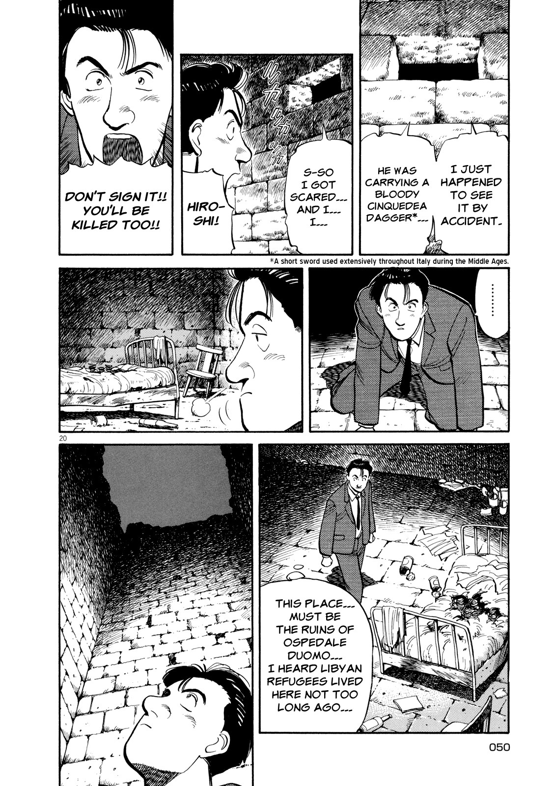 Master Keaton chapter 2 page 20