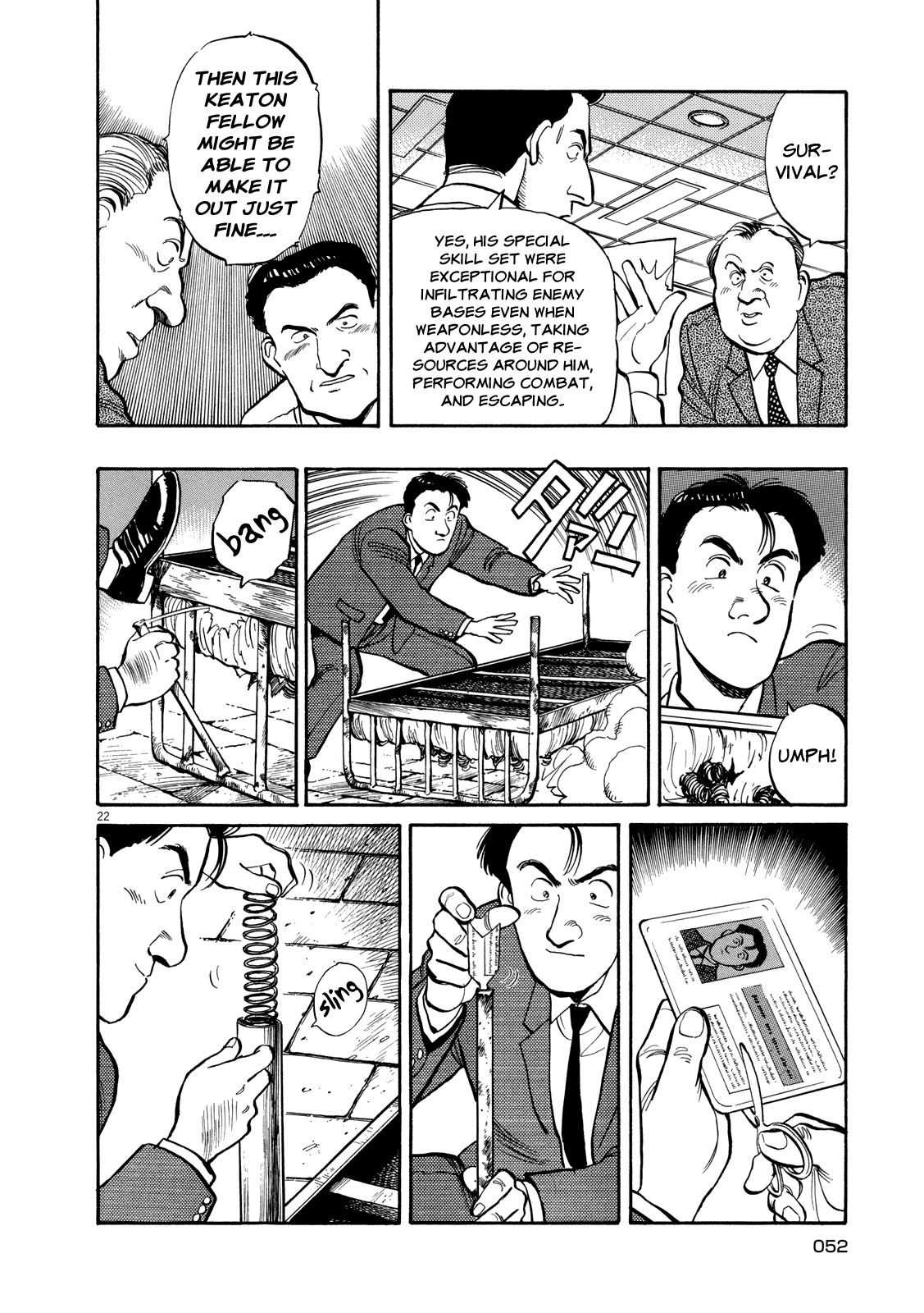 Master Keaton chapter 2 page 22