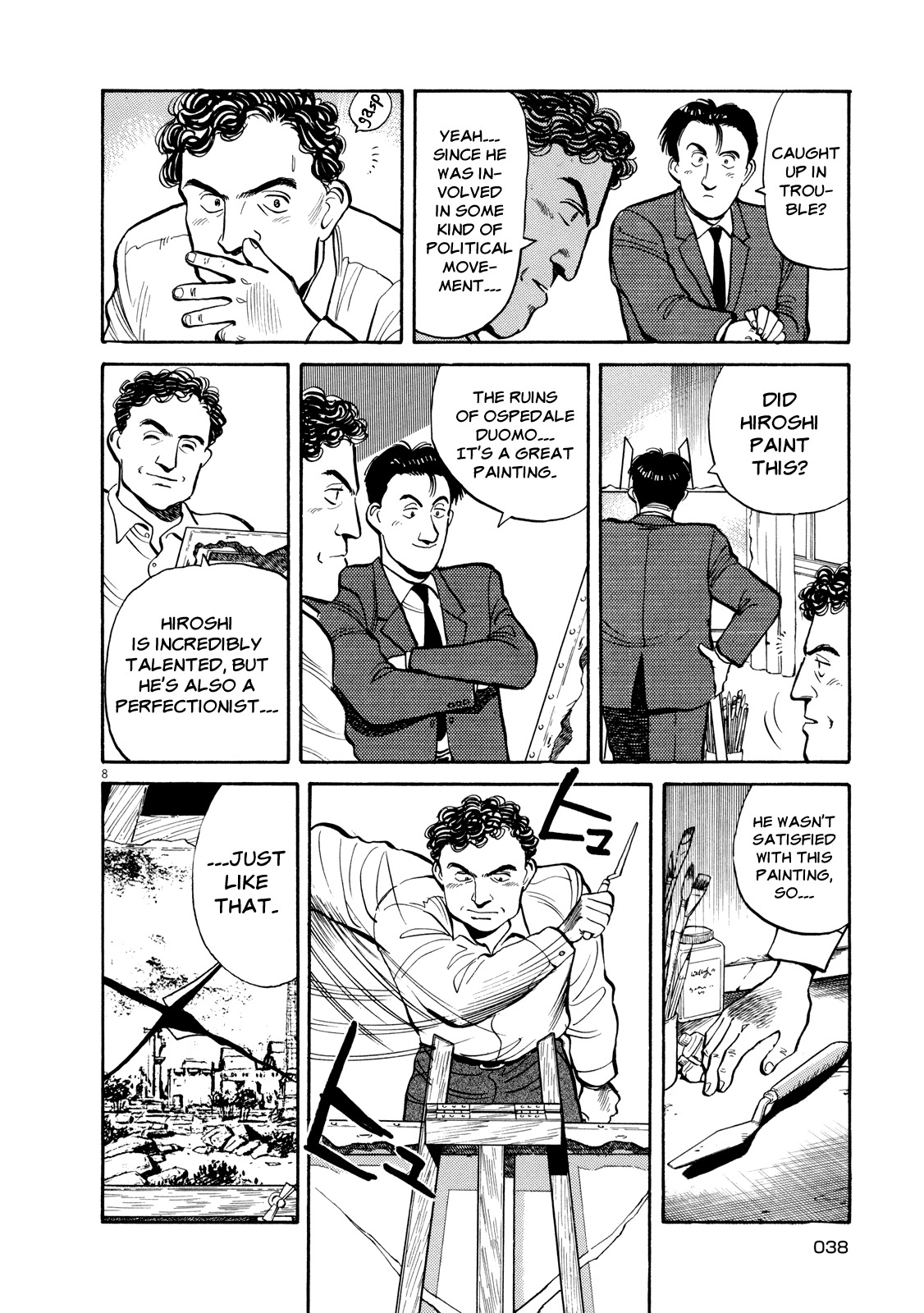 Master Keaton chapter 2 page 8