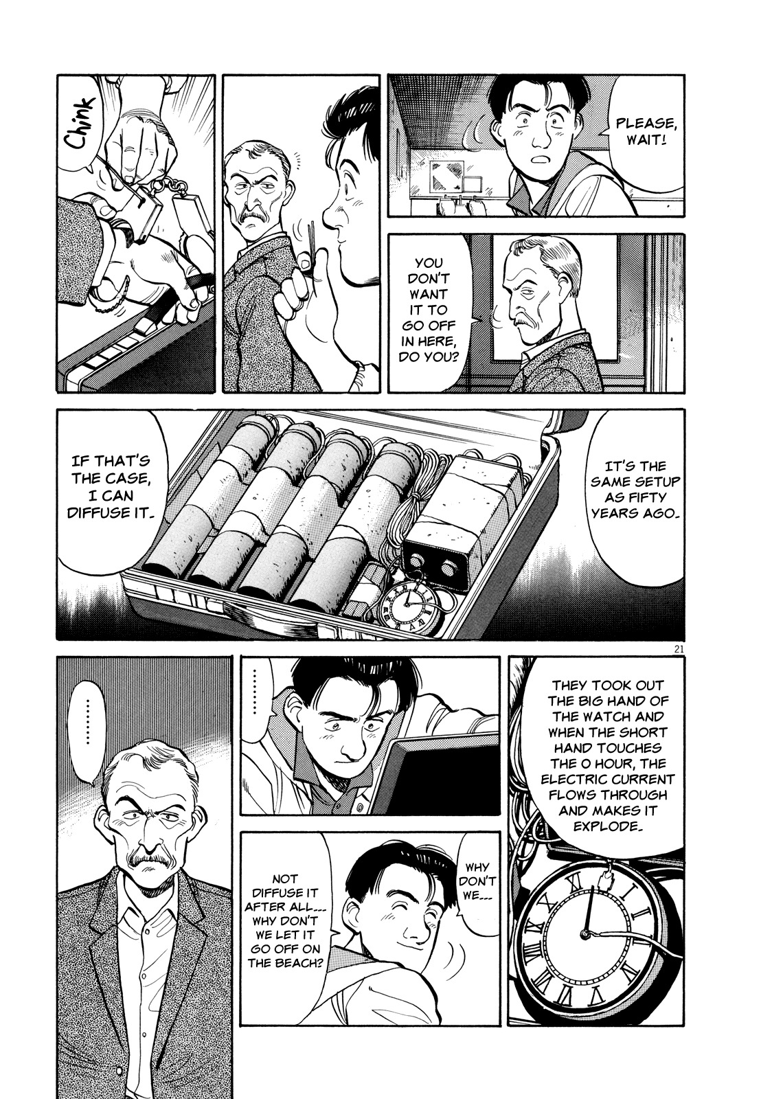 Master Keaton chapter 20 page 21