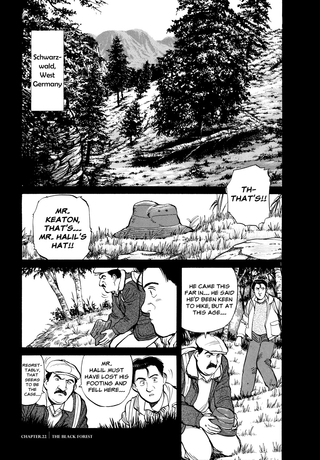 Master Keaton chapter 22 page 1