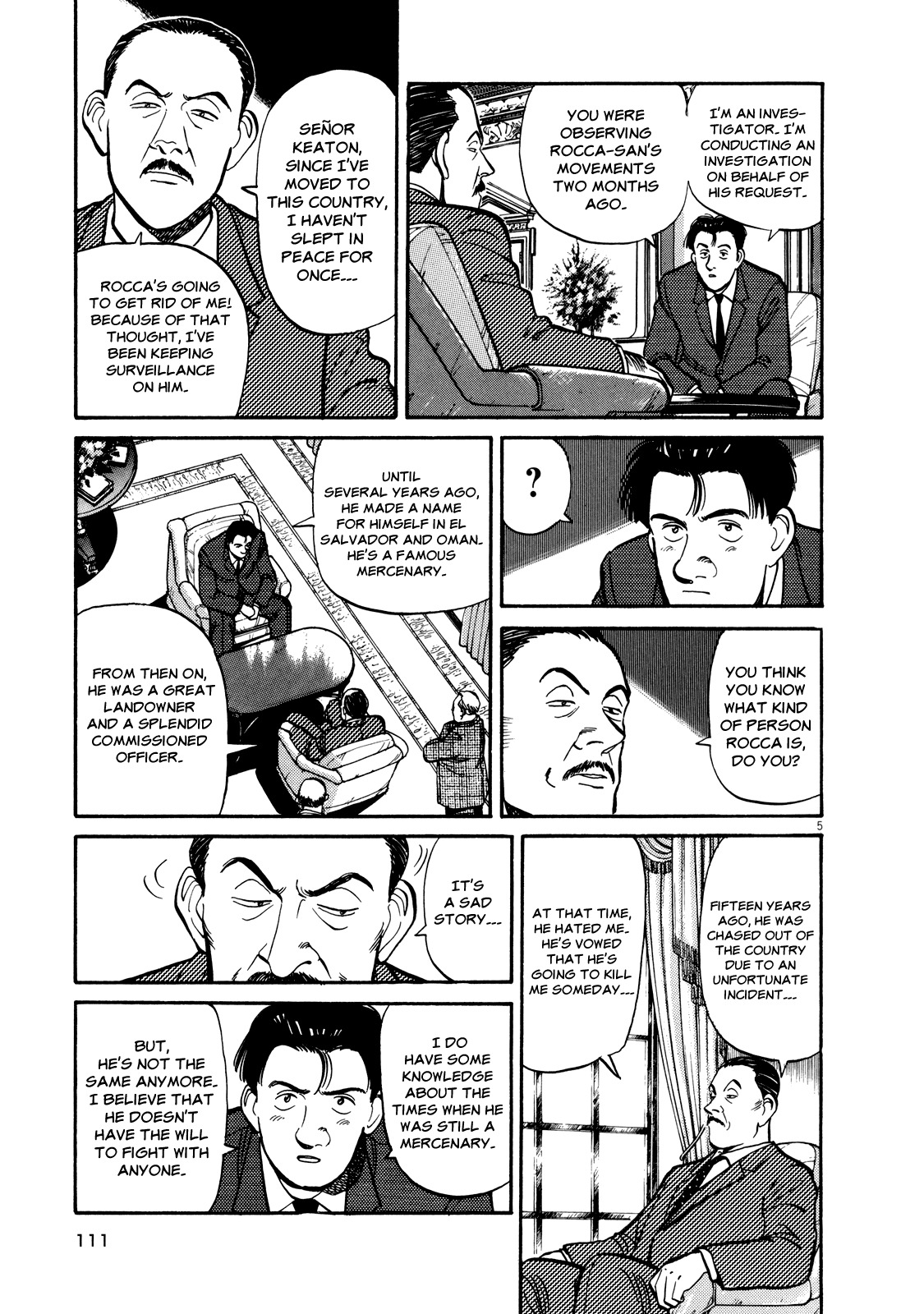 Master Keaton chapter 29 page 5