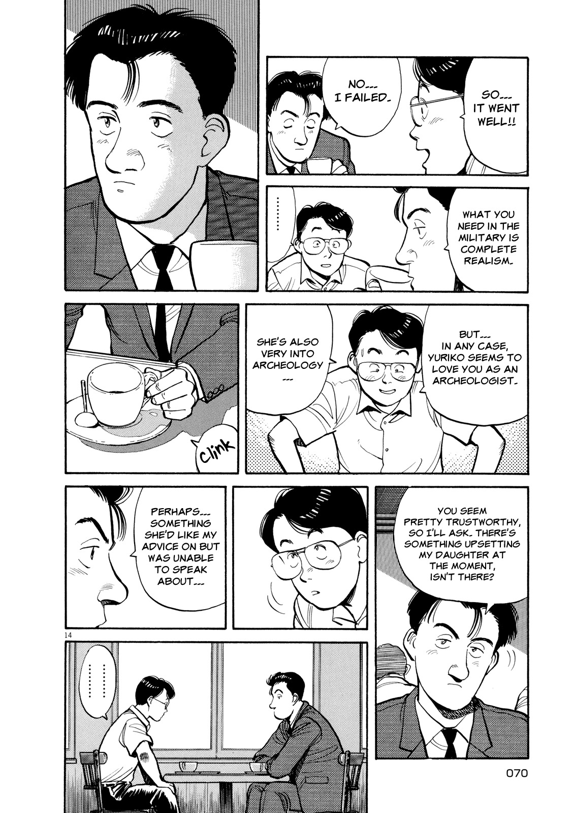 Master Keaton chapter 3 page 14