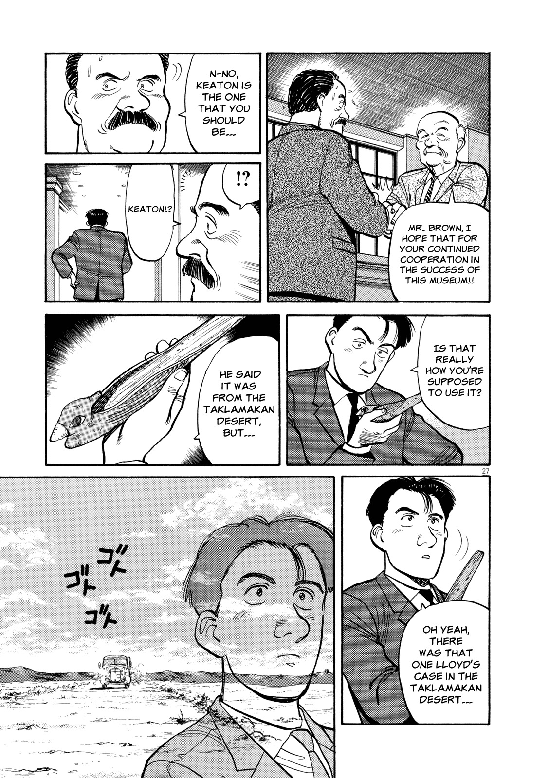 Master Keaton chapter 4 page 27