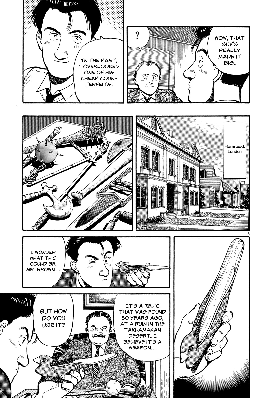 Master Keaton chapter 4 page 5