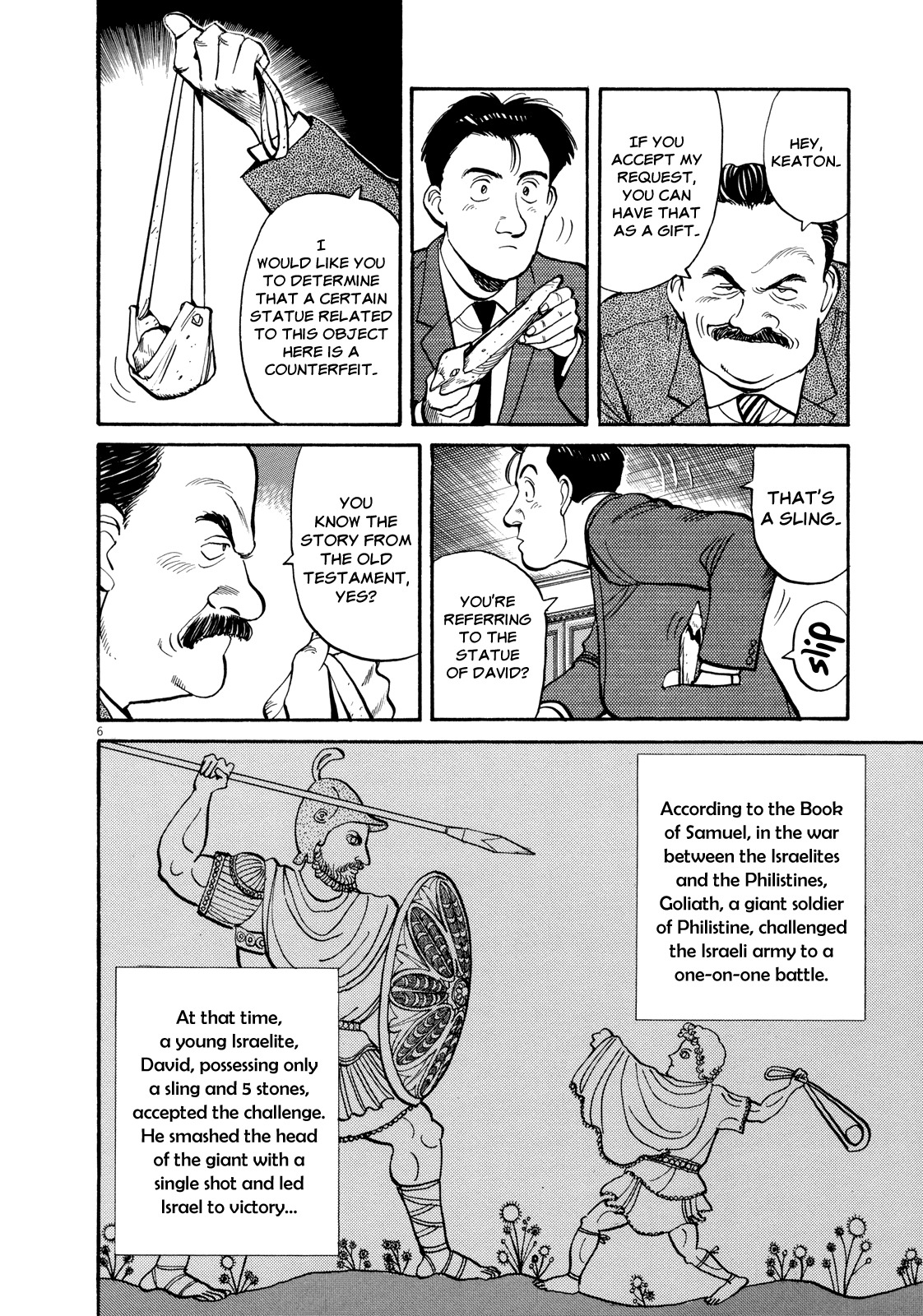 Master Keaton chapter 4 page 6