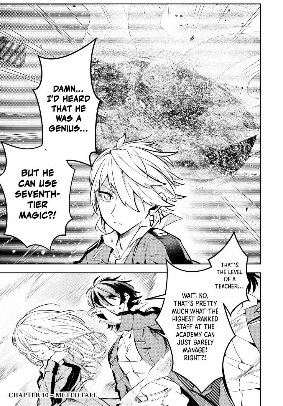 Master of the Magic Guild ~ Reborn and Starting Over Now for the Second Time at the Academy chapter 10 page 1