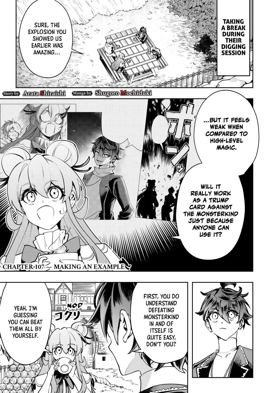 Master of the Magic Guild ~ Reborn and Starting Over Now for the Second Time at the Academy chapter 107 page 1