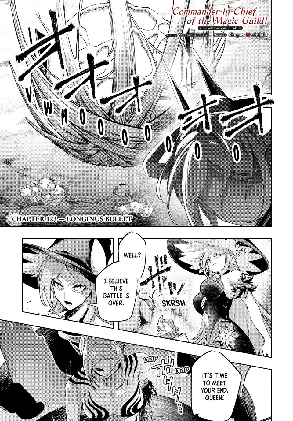 Master of the Magic Guild ~ Reborn and Starting Over Now for the Second Time at the Academy chapter 123 page 1