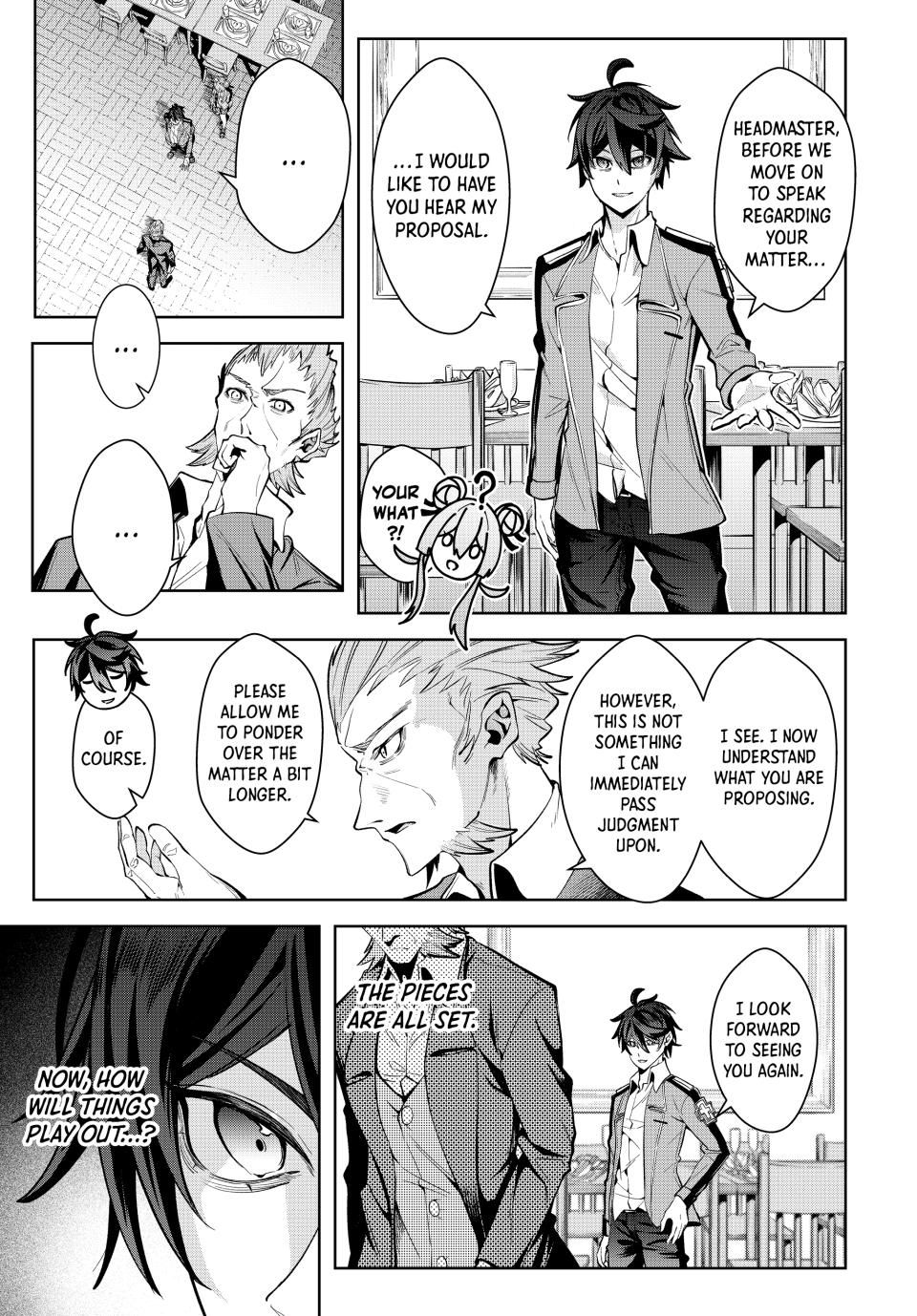 Master of the Magic Guild ~ Reborn and Starting Over Now for the Second Time at the Academy chapter 16 page 11