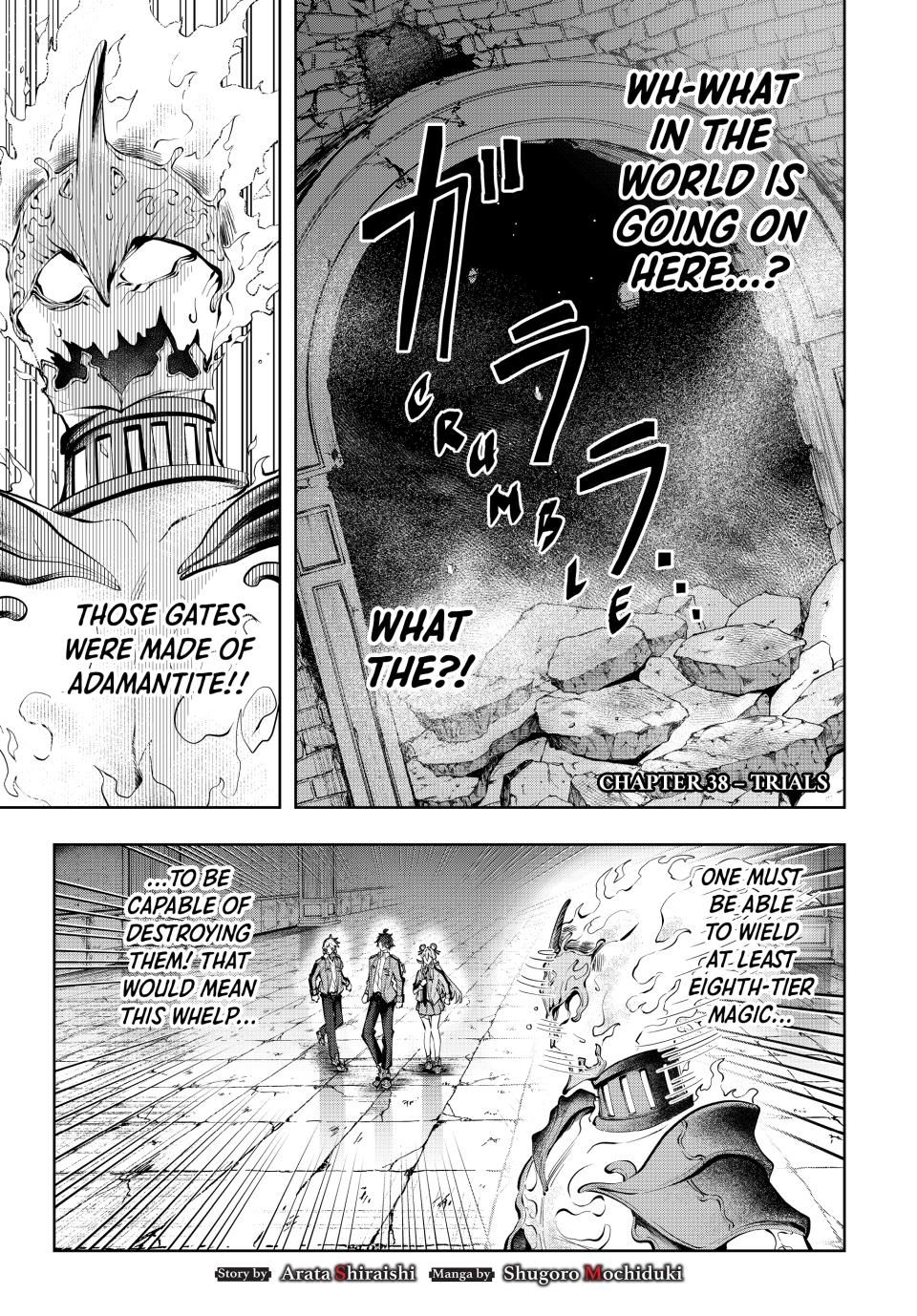 Master of the Magic Guild ~ Reborn and Starting Over Now for the Second Time at the Academy chapter 38 page 1