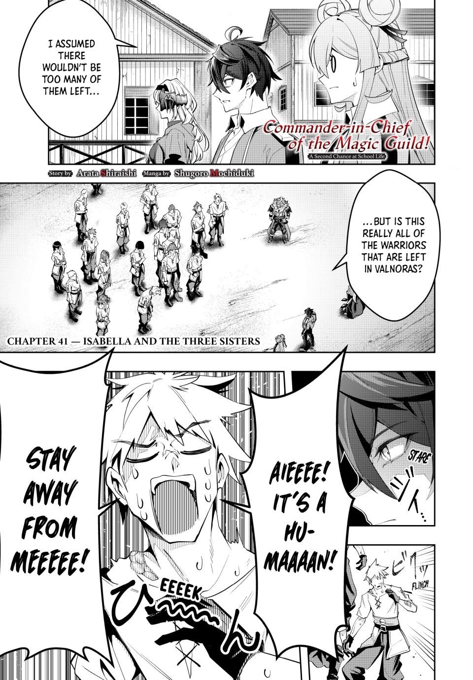 Master of the Magic Guild ~ Reborn and Starting Over Now for the Second Time at the Academy chapter 41 page 1