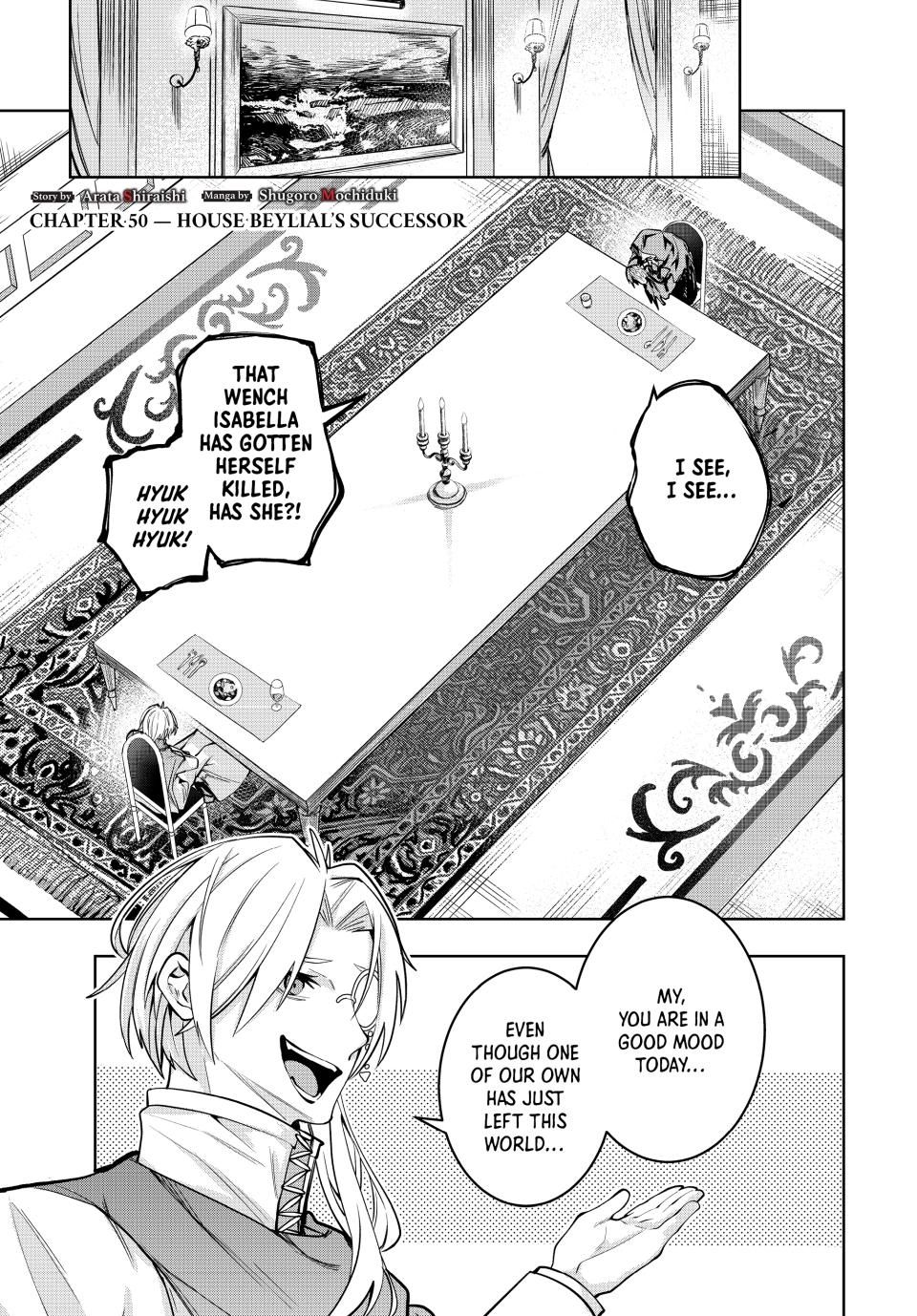 Master of the Magic Guild ~ Reborn and Starting Over Now for the Second Time at the Academy chapter 50 page 1