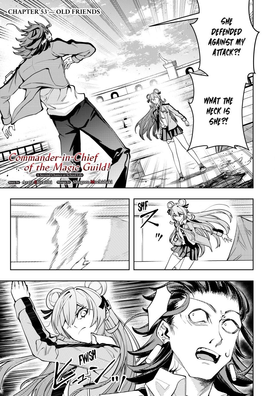 Master of the Magic Guild ~ Reborn and Starting Over Now for the Second Time at the Academy chapter 53 page 1