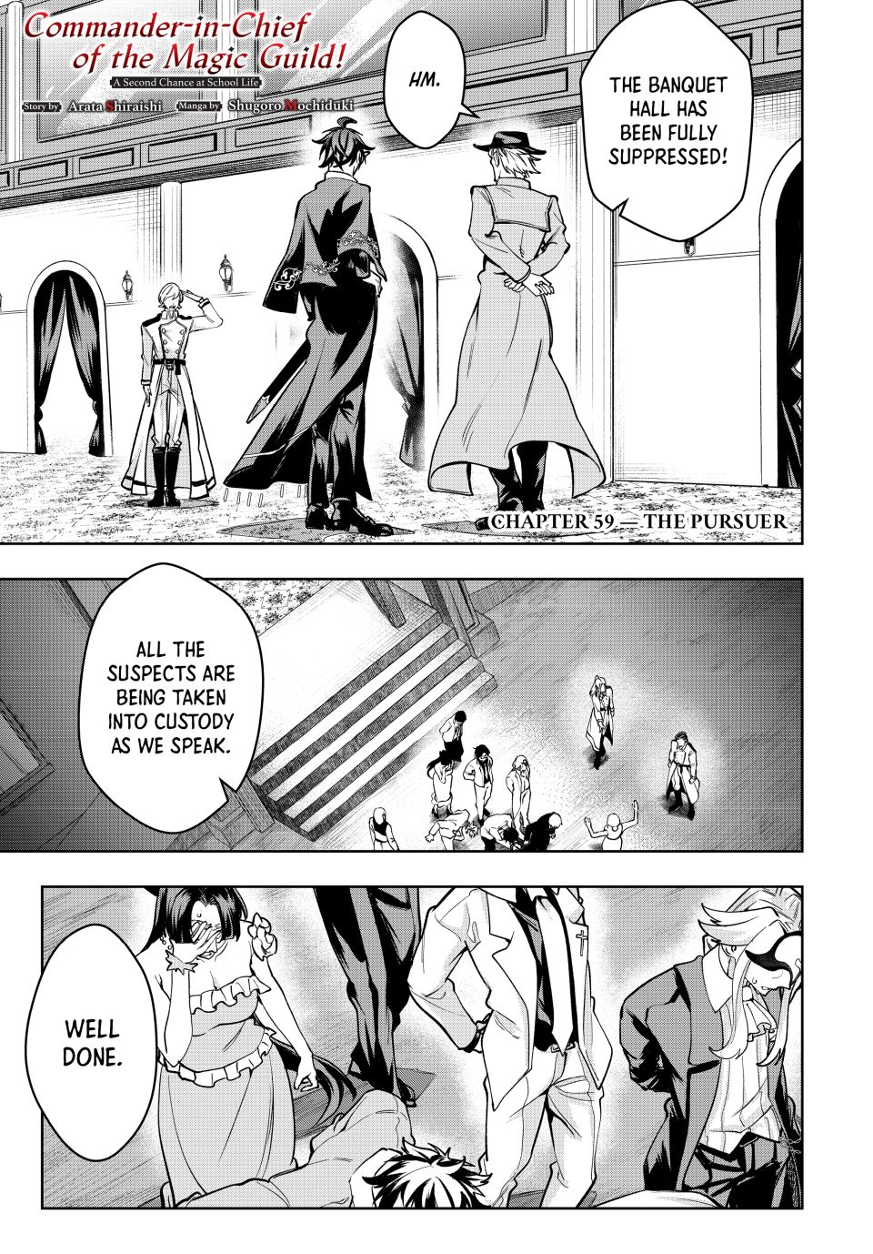 Master of the Magic Guild ~ Reborn and Starting Over Now for the Second Time at the Academy chapter 59 page 1