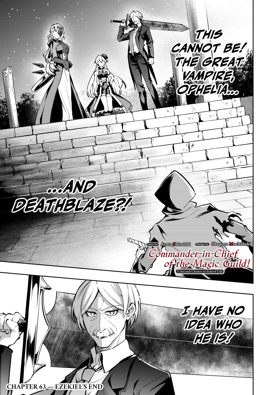 Master of the Magic Guild ~ Reborn and Starting Over Now for the Second Time at the Academy chapter 63 page 1