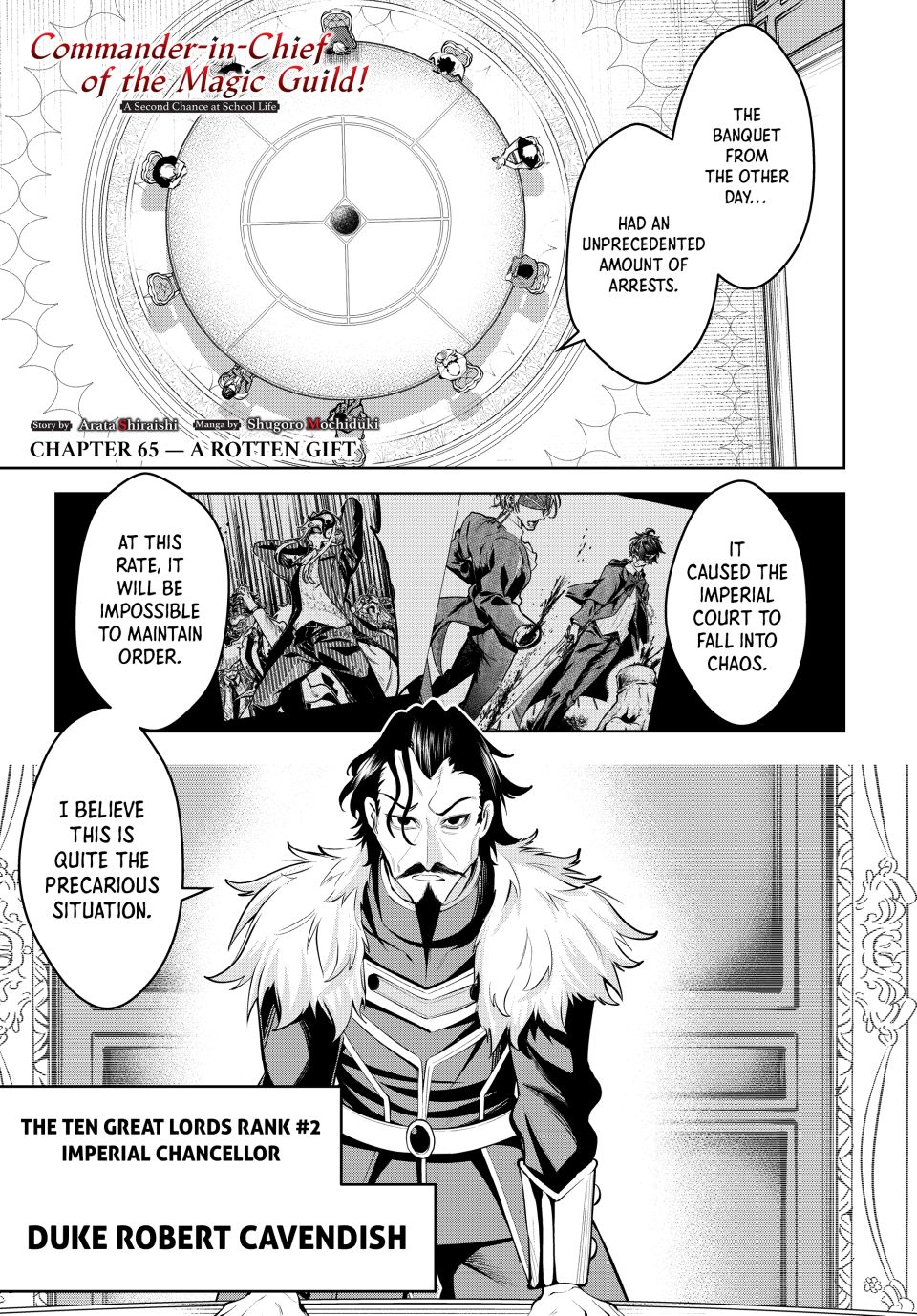 Master of the Magic Guild ~ Reborn and Starting Over Now for the Second Time at the Academy chapter 65 page 1