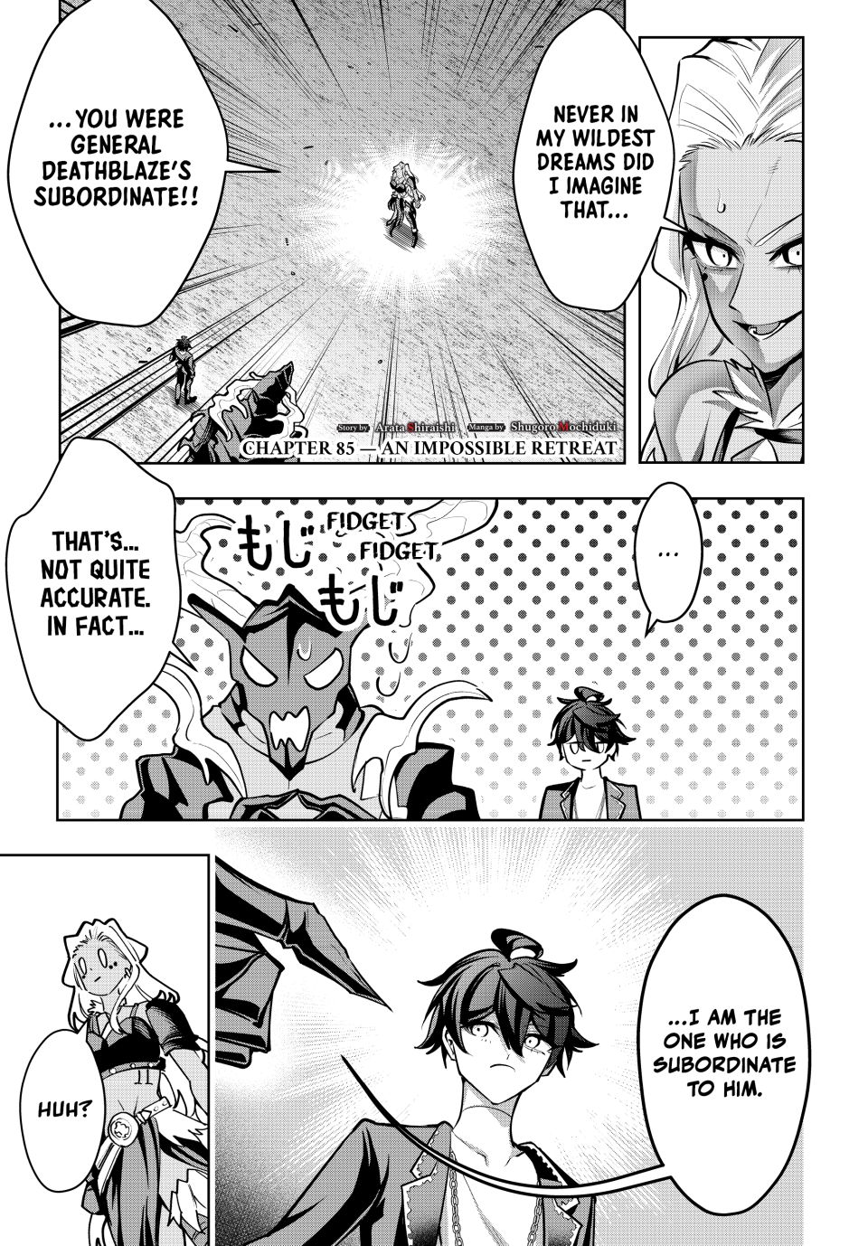 Master of the Magic Guild ~ Reborn and Starting Over Now for the Second Time at the Academy chapter 85 page 1