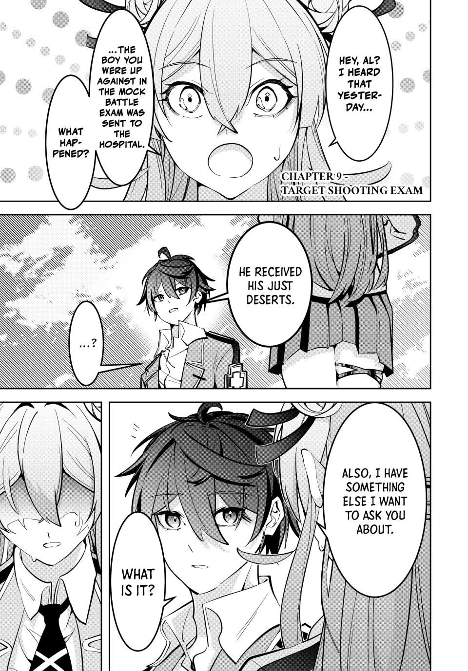 Master of the Magic Guild ~ Reborn and Starting Over Now for the Second Time at the Academy chapter 9 page 1