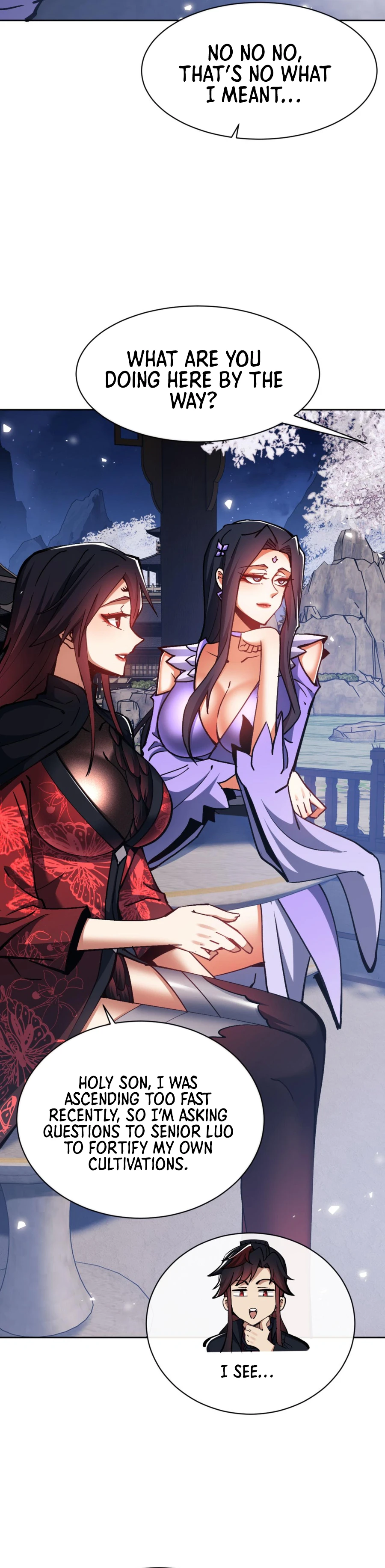 Master: This Villainous Disciple Is Not The Holy Child chapter 63 page 9