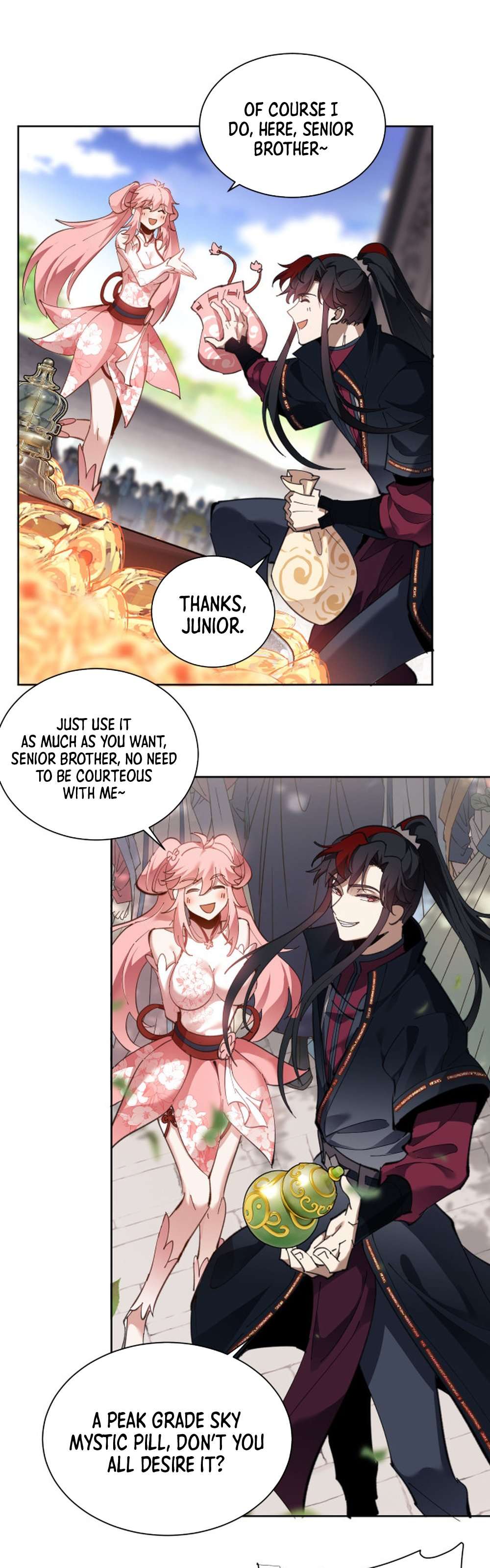 Master: This Villainous Disciple Is Not The Holy Child chapter 8 page 4