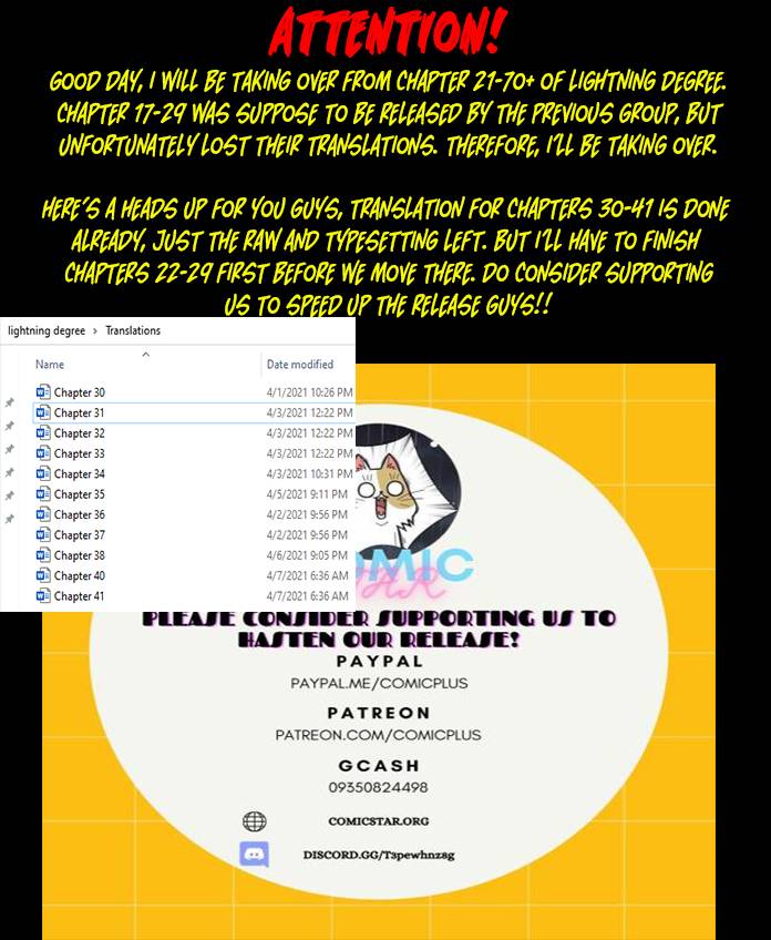 Masters of Lightning Knives chapter 21 page 1