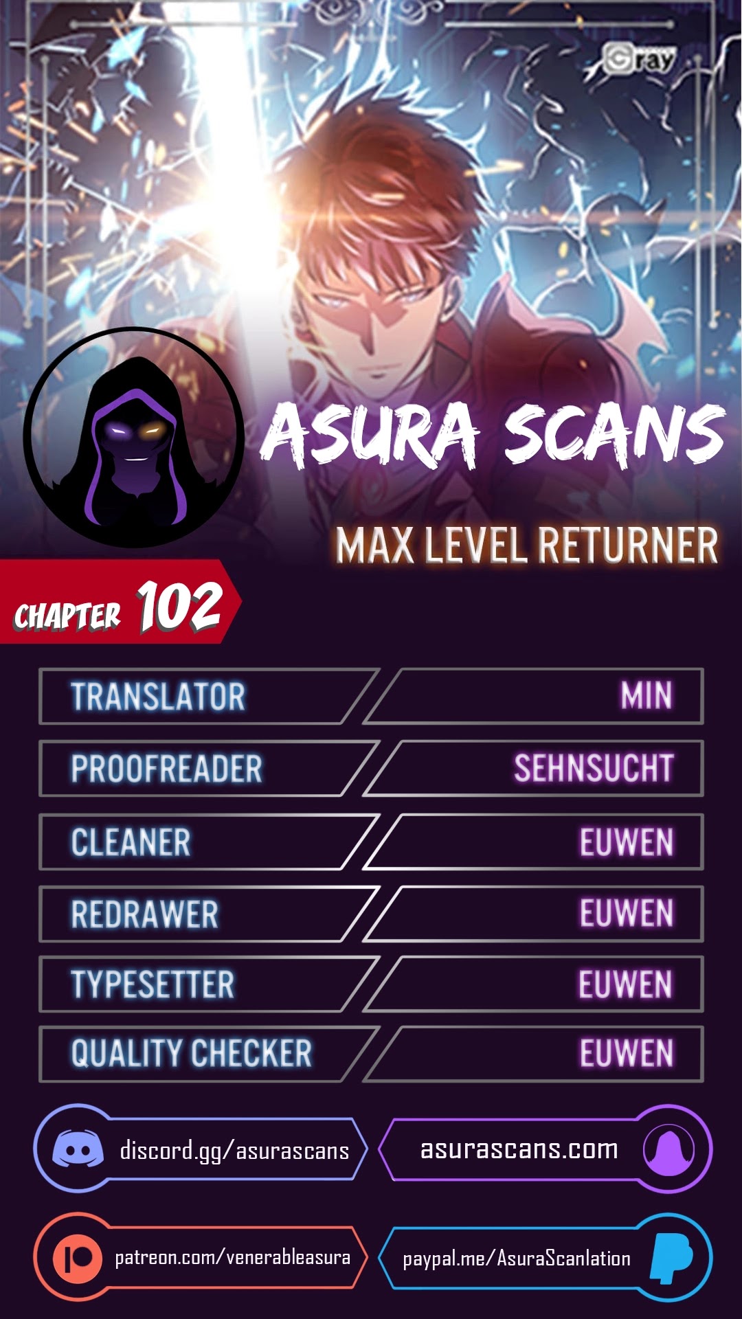 Max Level Returner chapter 102 page 1