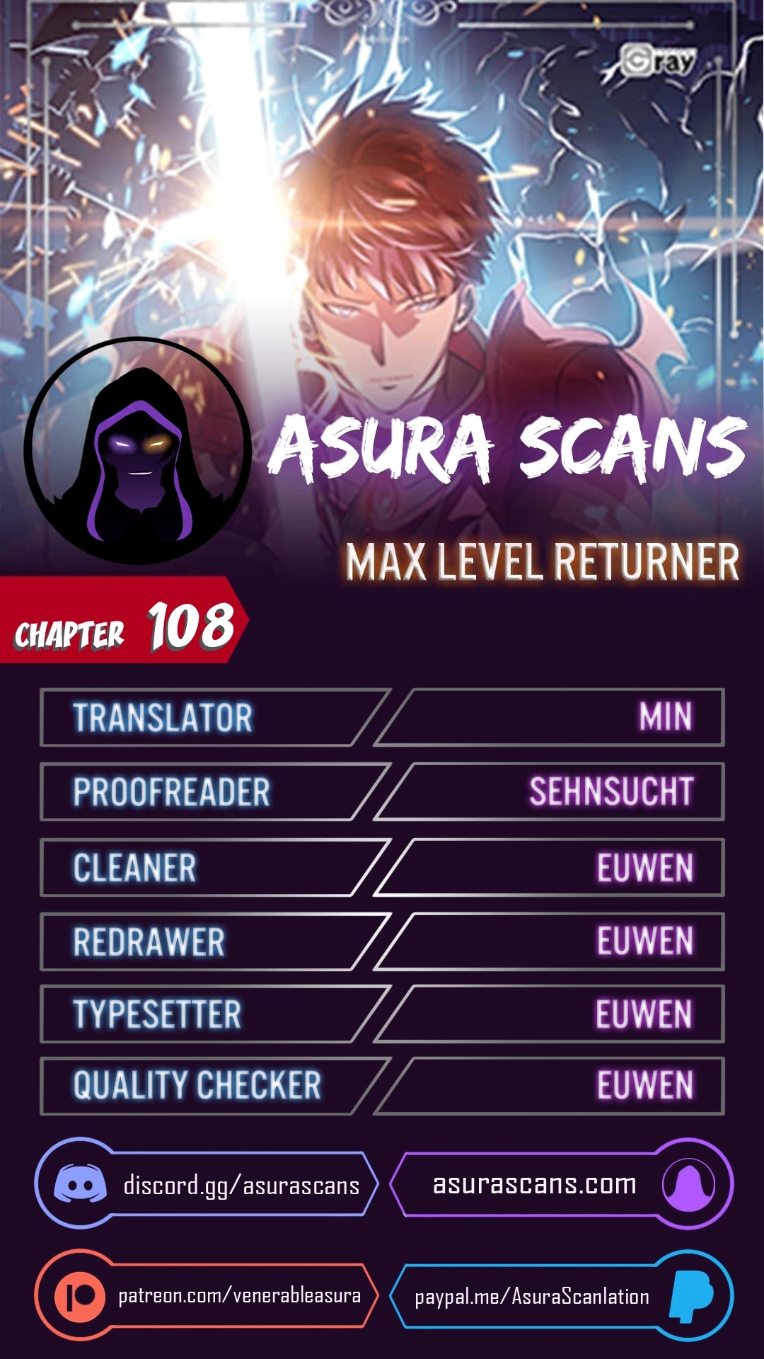 Max Level Returner chapter 108 page 1