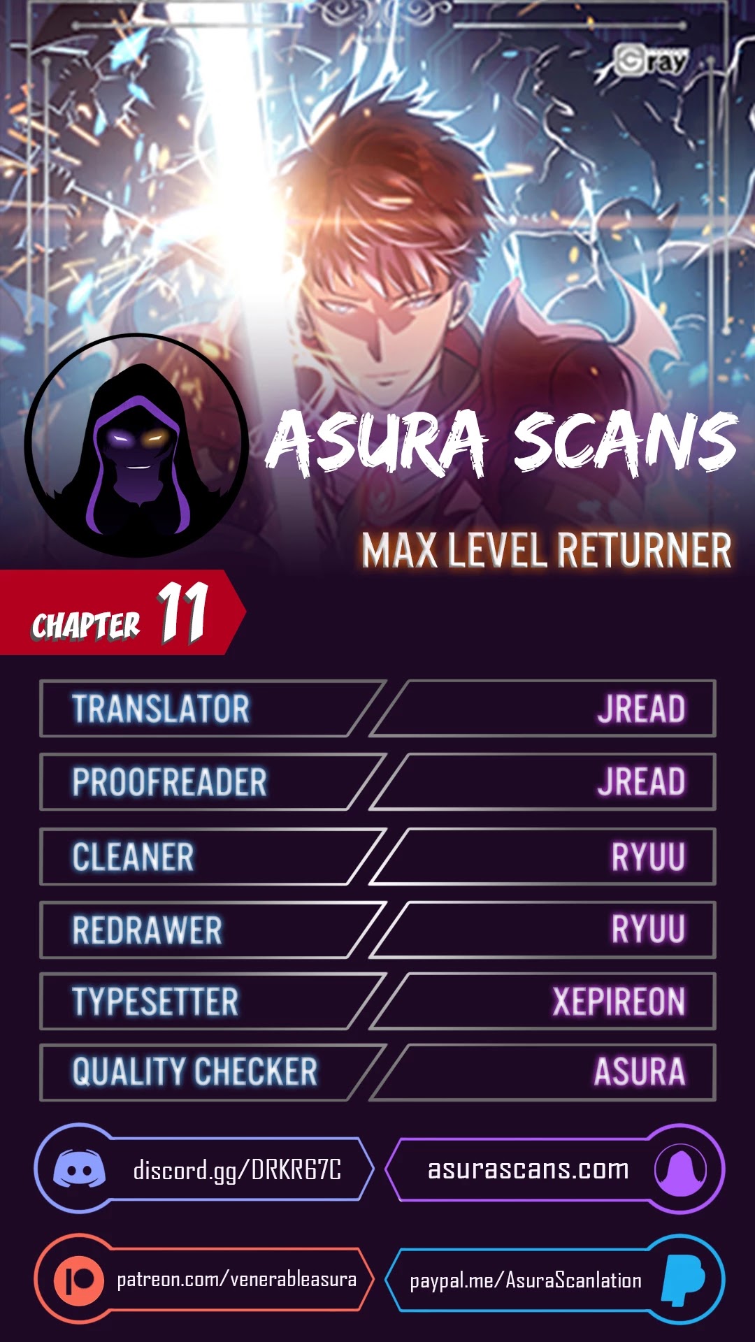 Max Level Returner chapter 11 page 1