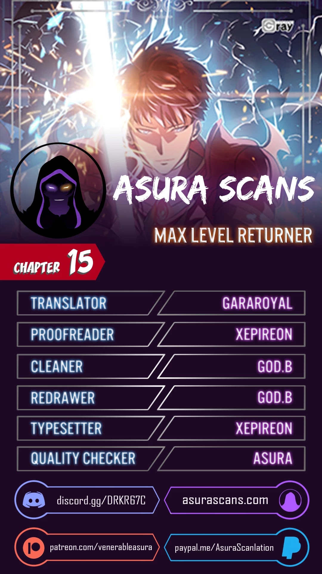 Max Level Returner chapter 15 page 1