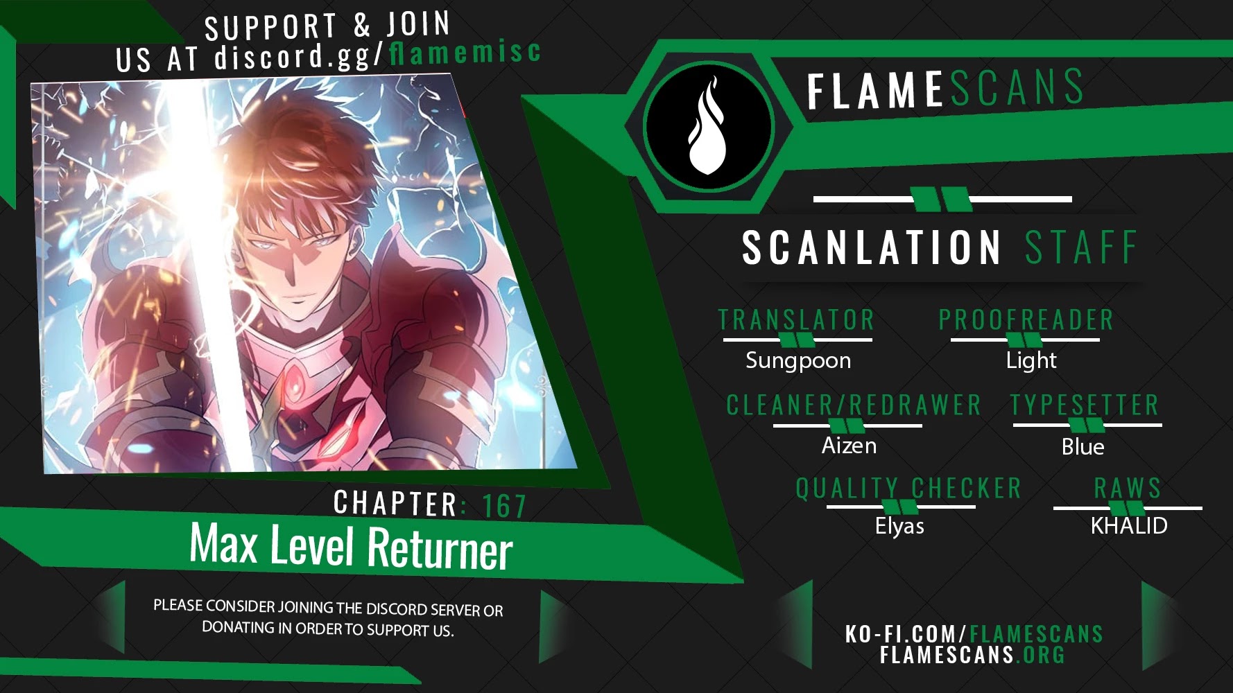 Max Level Returner chapter 167 page 1