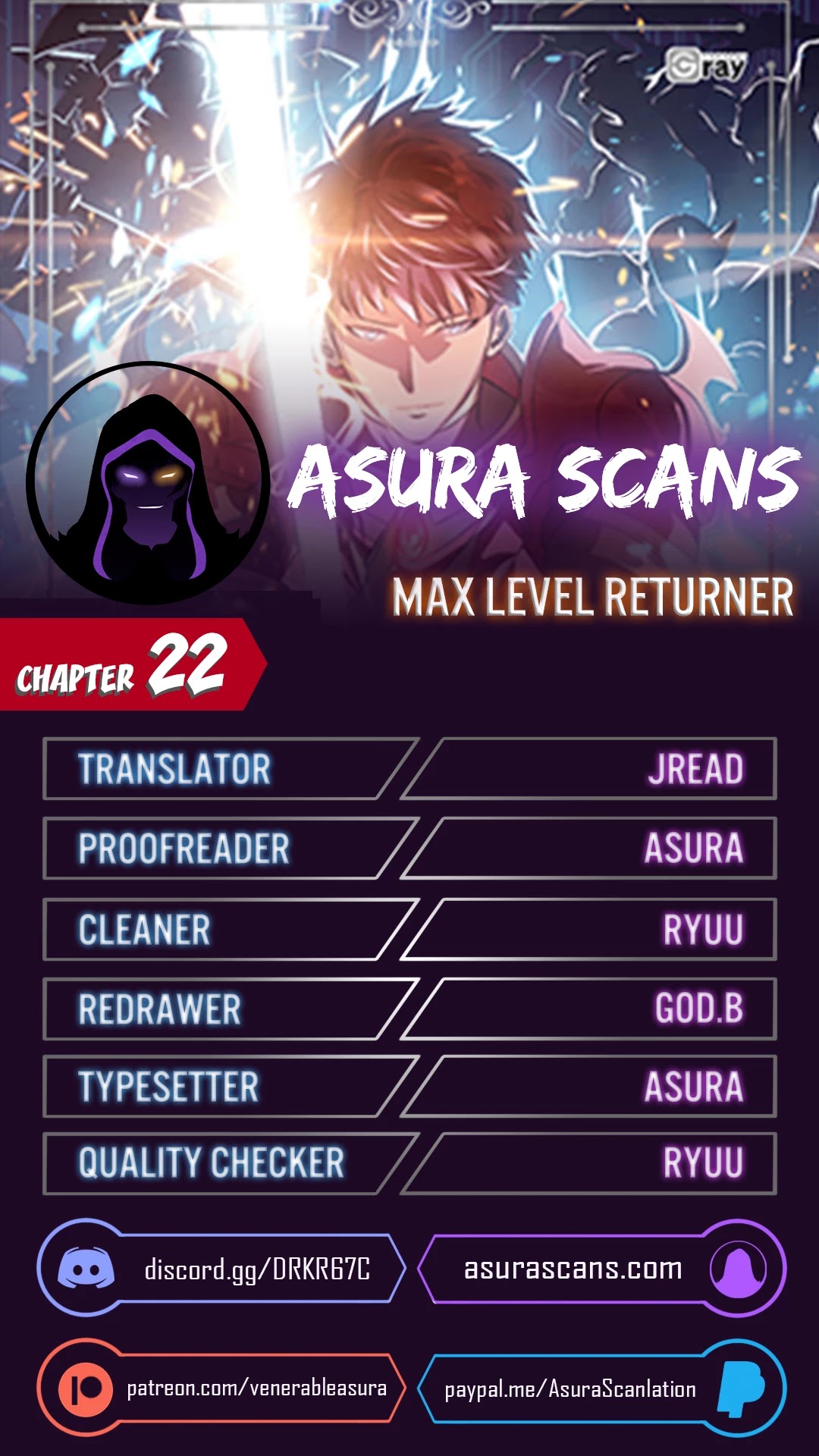 Max Level Returner chapter 22 page 1