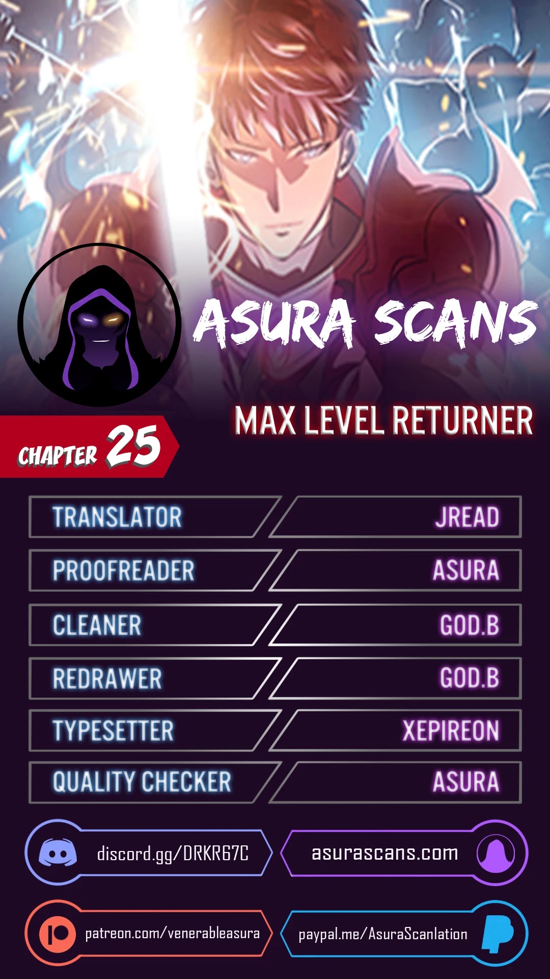Max Level Returner chapter 25 page 1