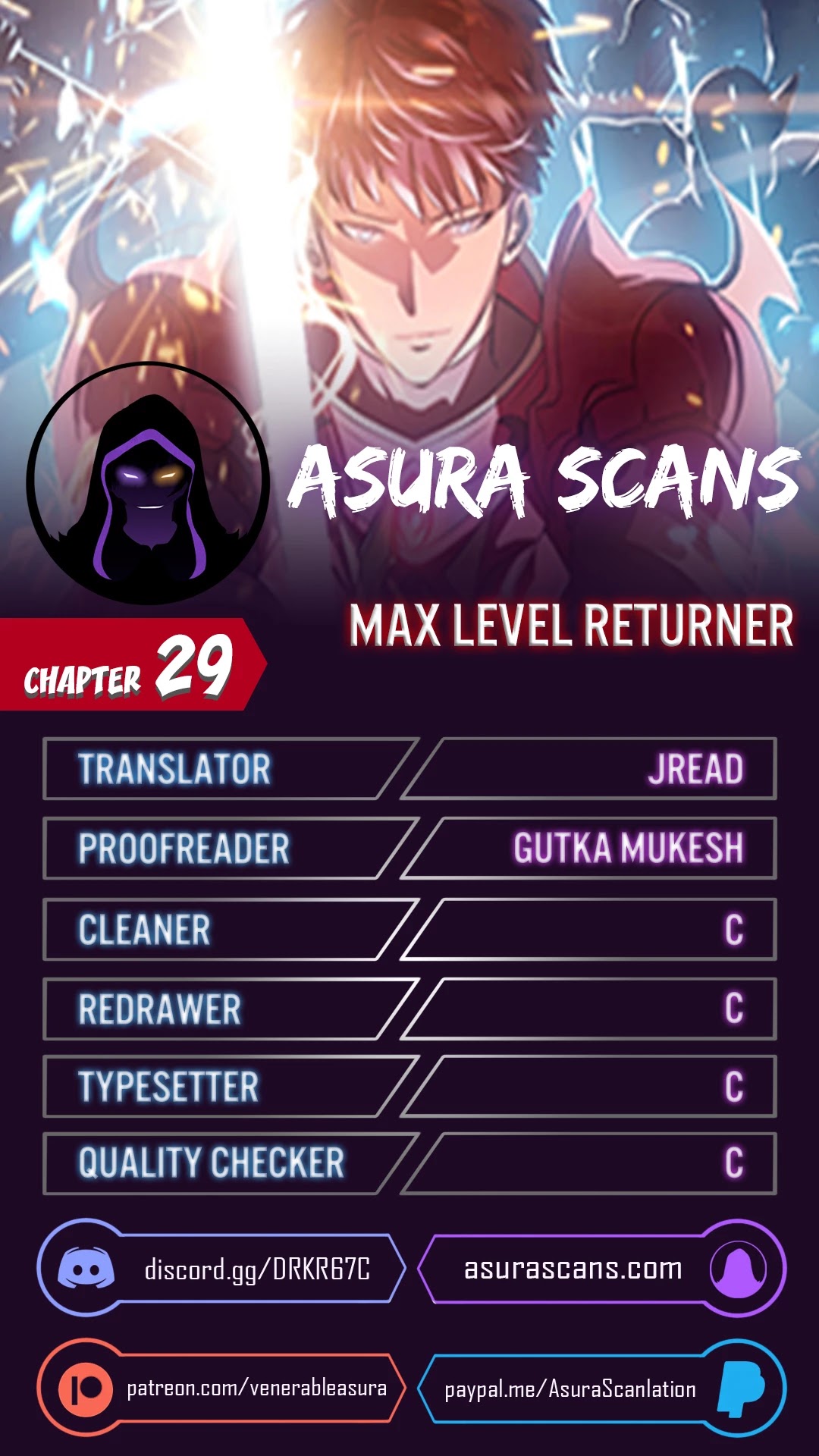 Max Level Returner chapter 29 page 1