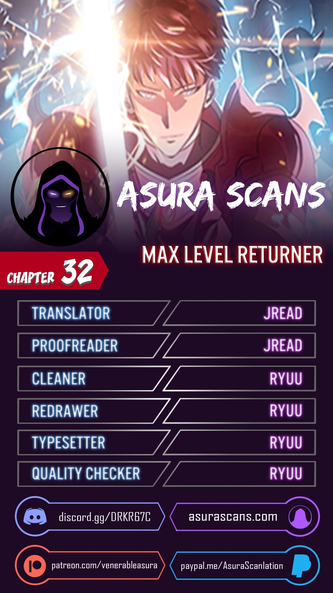 Max Level Returner chapter 32 page 1