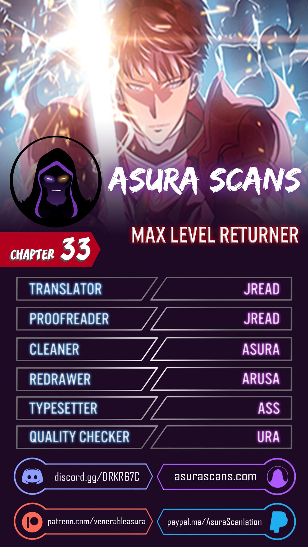 Max Level Returner chapter 33 page 1