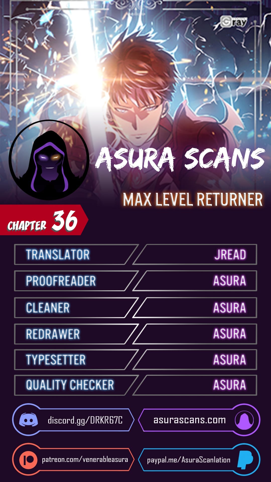 Max Level Returner chapter 36 page 1