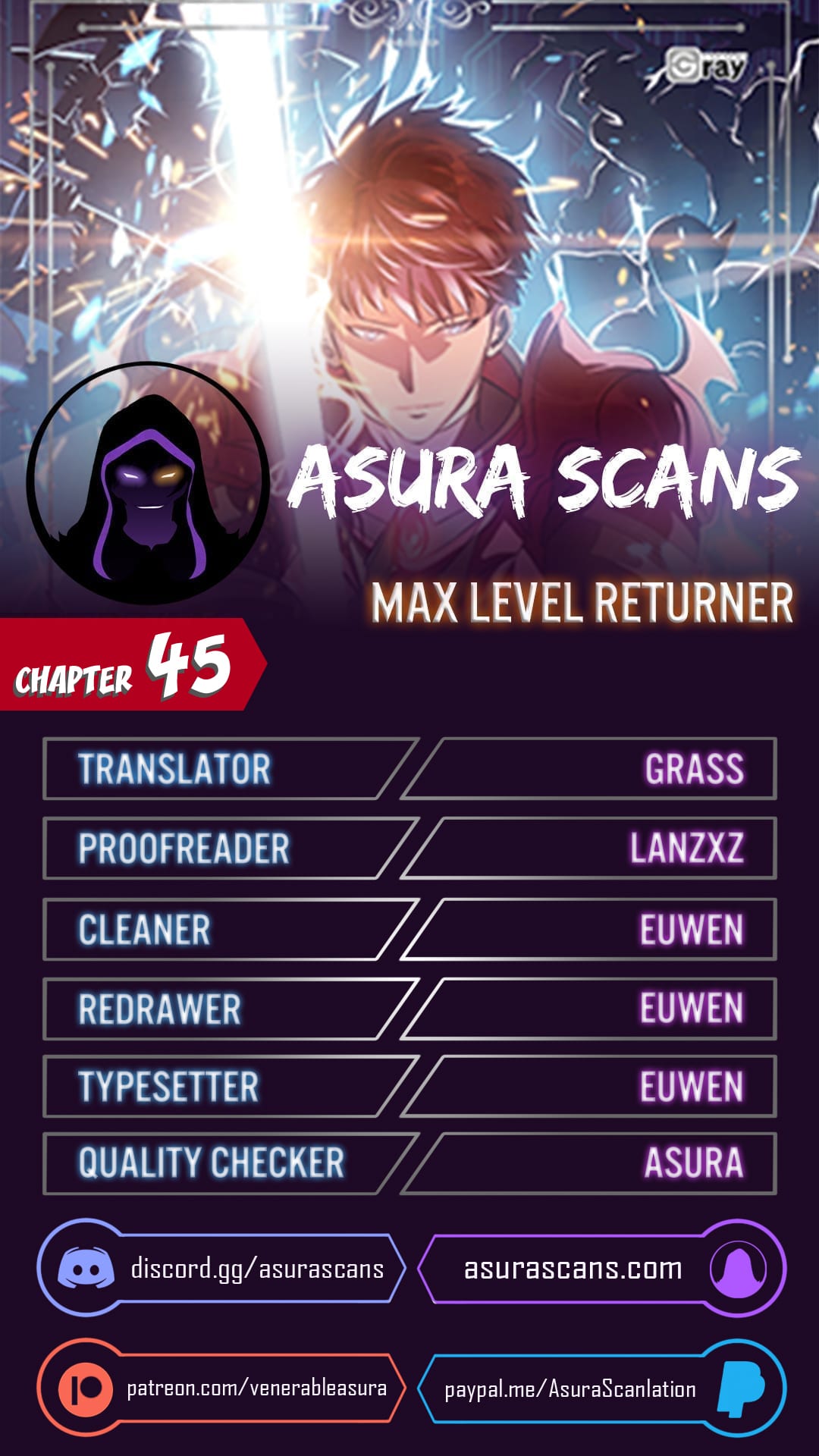 Max Level Returner chapter 45 page 1